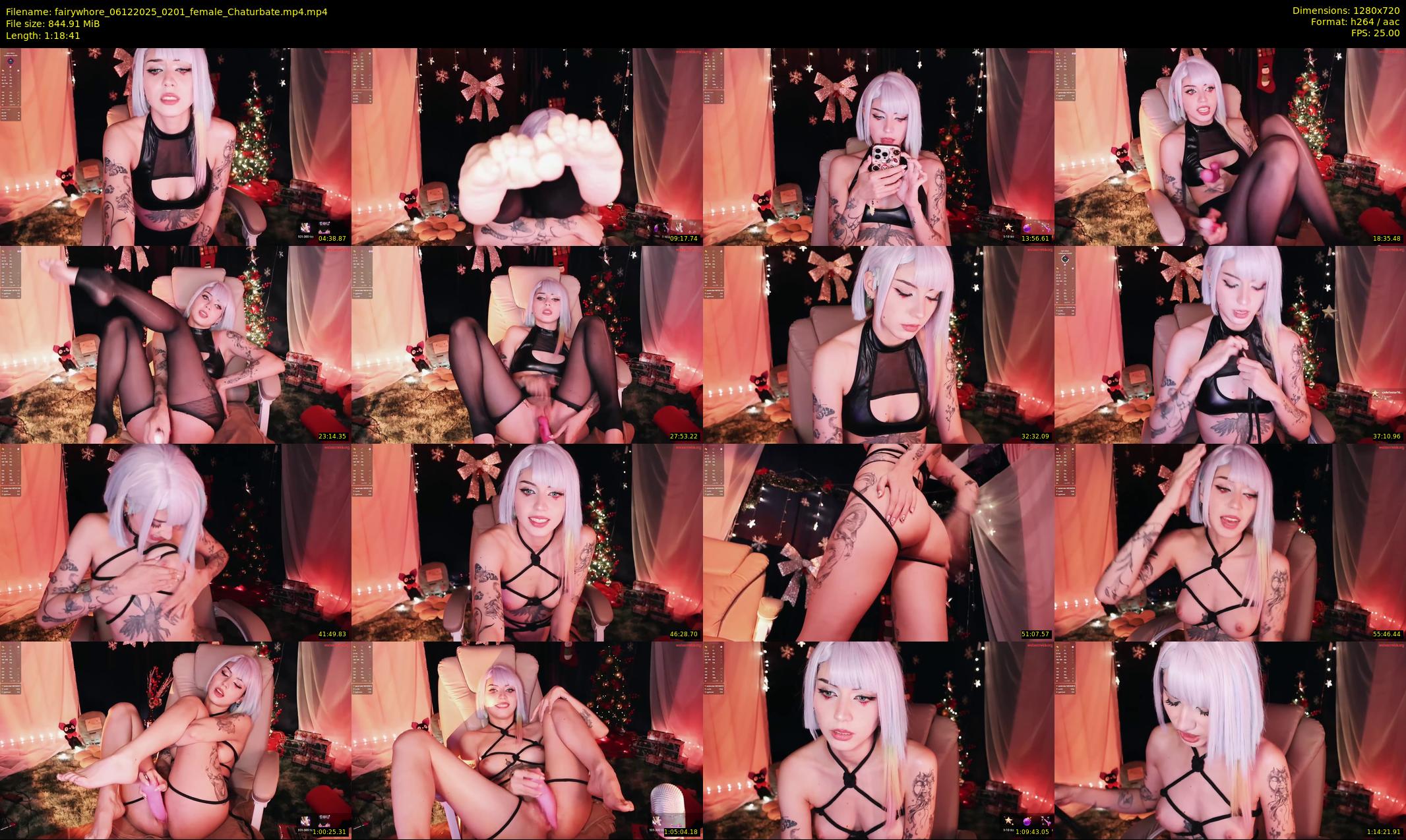 fairywhore — 79 minute Chaturbate female cam show recording, 720p, Dec 6, 2025