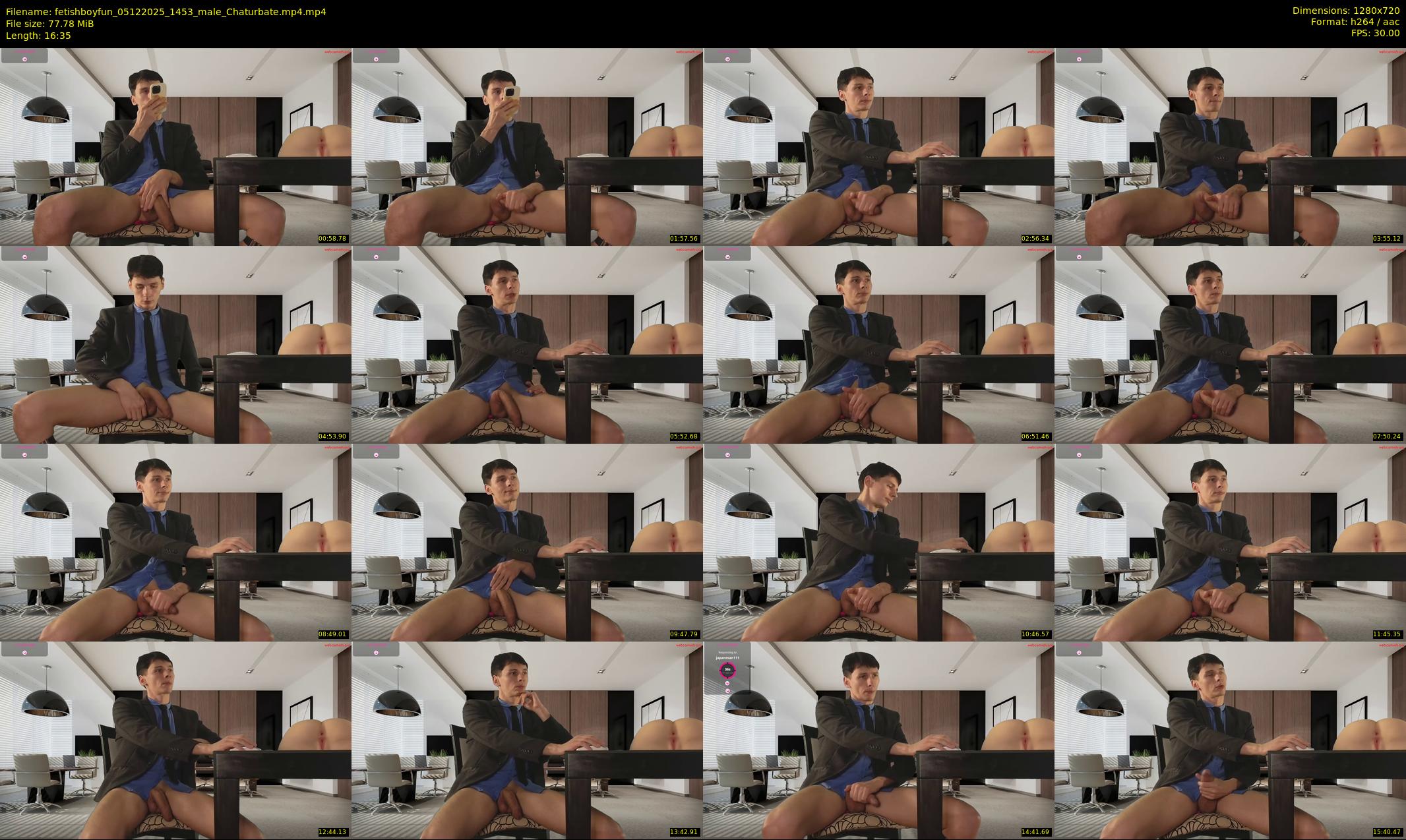 fetishboyfun — 17 minute Chaturbate male cam show recording, 720p, Dec 5, 2025
