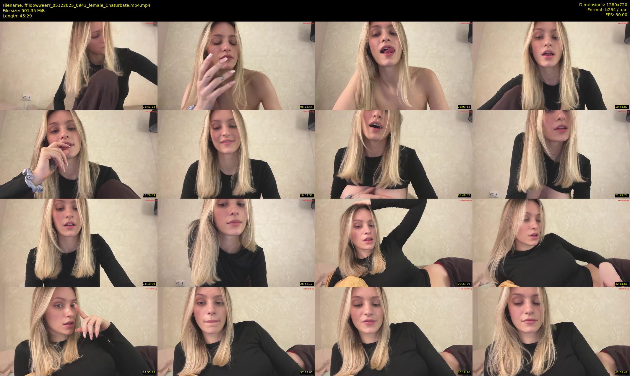 fflloowweerr — 46 minute Chaturbate couple cam show recording, 720p, Dec 5, 2025