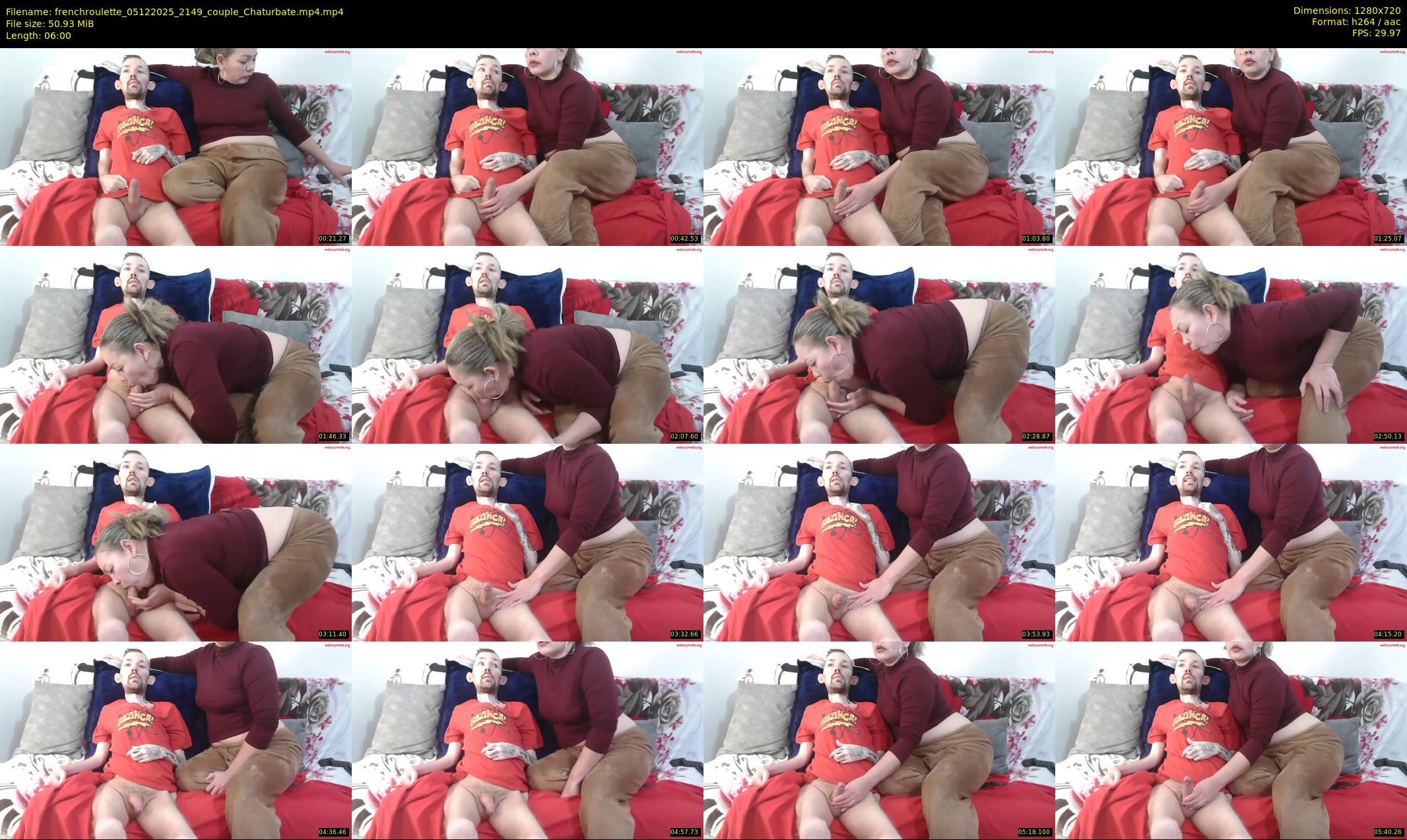 frenchroulette — 6 minute Chaturbate couple cam show recording, 720p, Dec 5, 2025