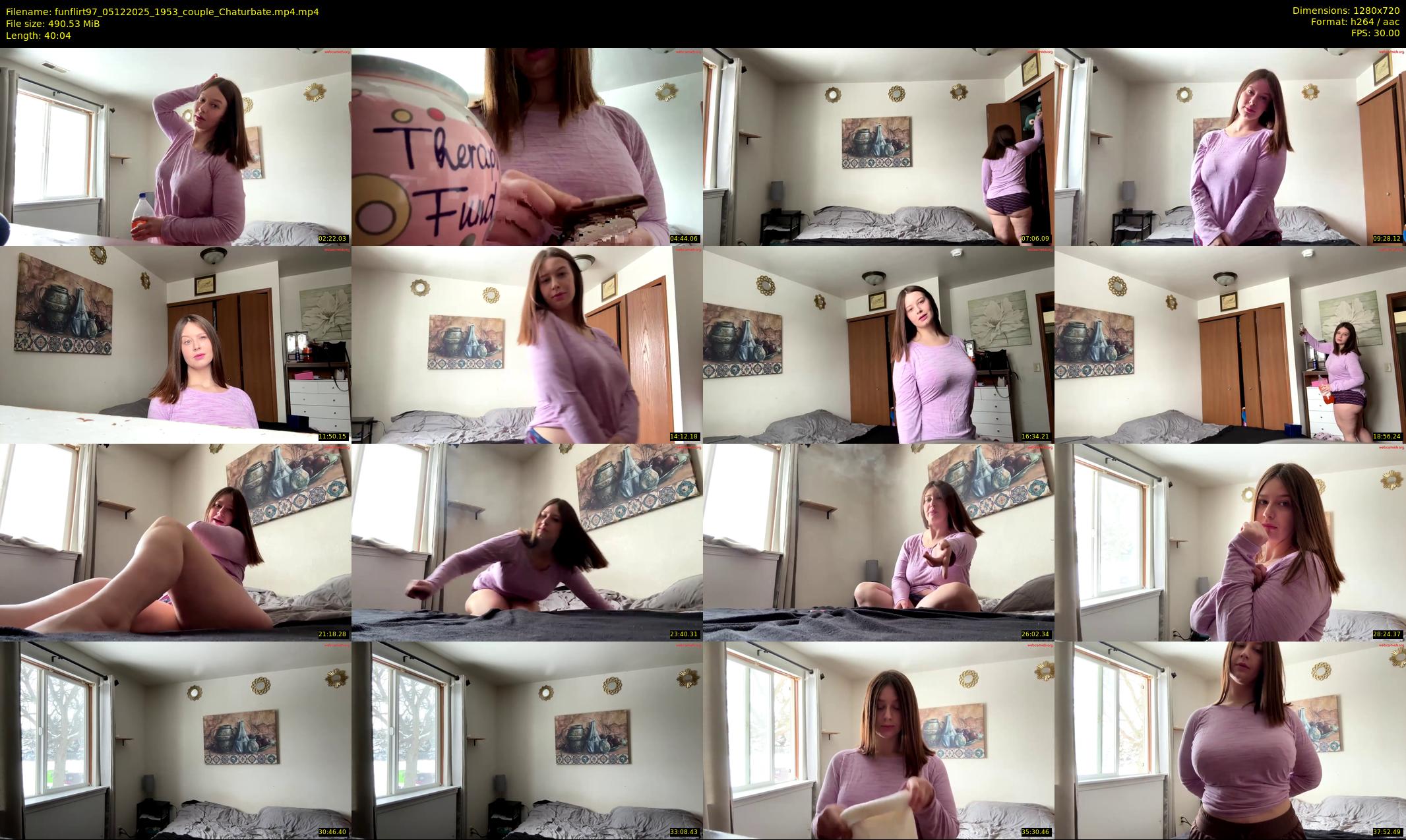 funflirt97 — 41 minute Chaturbate female cam show recording, 720p, Dec 5, 2025
