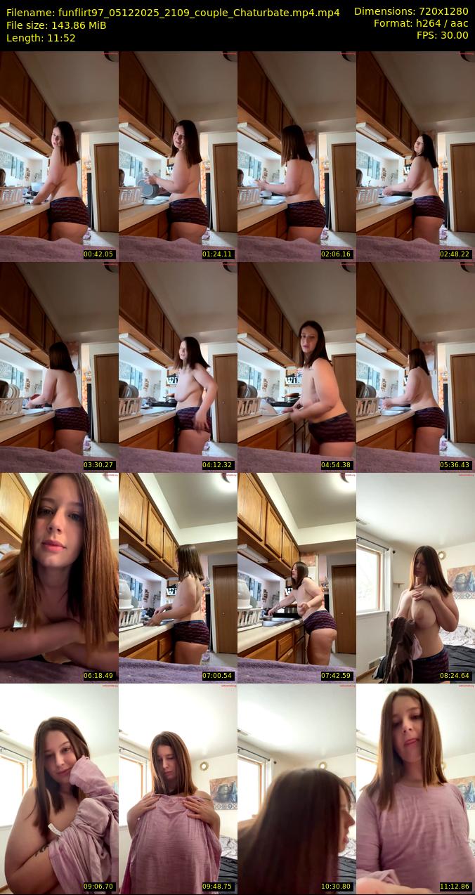 funflirt97 — 12 minute Chaturbate female cam show recording, 1080p, Dec 5, 2025