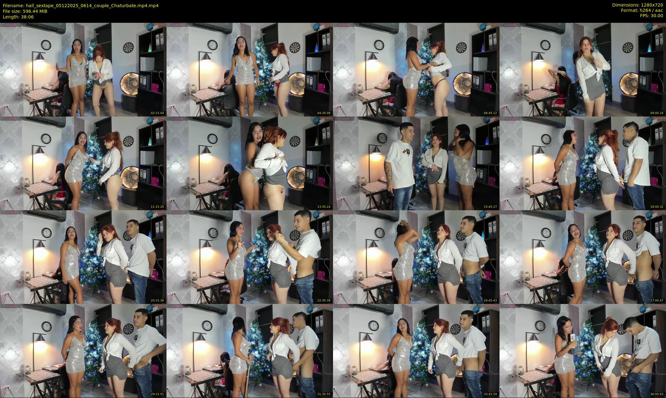 hall_sextape — 39 minute Chaturbate couple cam show recording, 720p, Dec 5, 2025