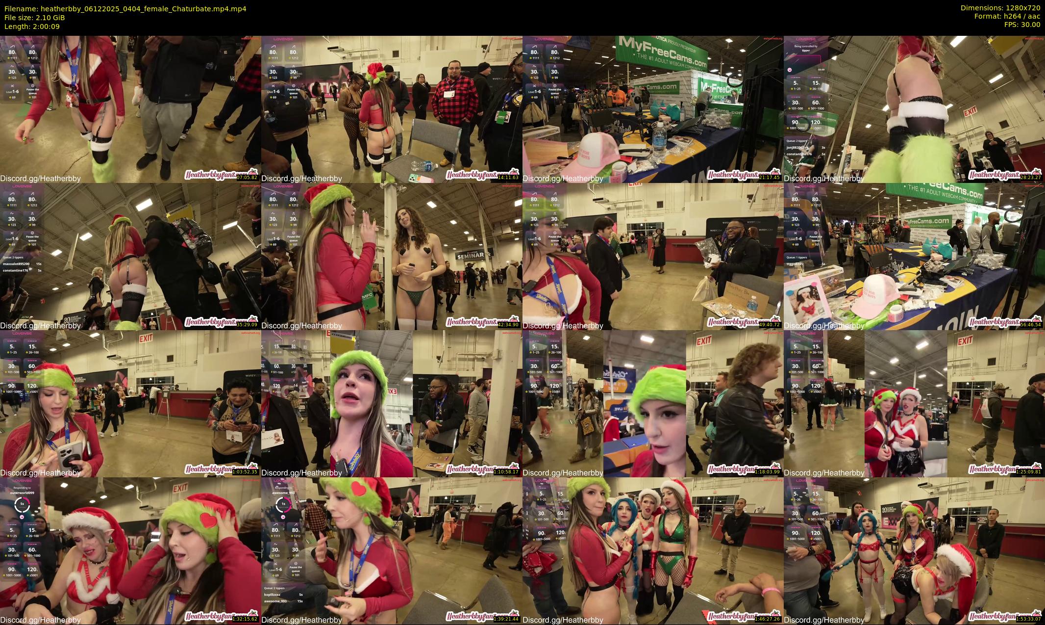 heatherbby — 121 minute Chaturbate female cam show recording, 720p, Dec 6, 2025