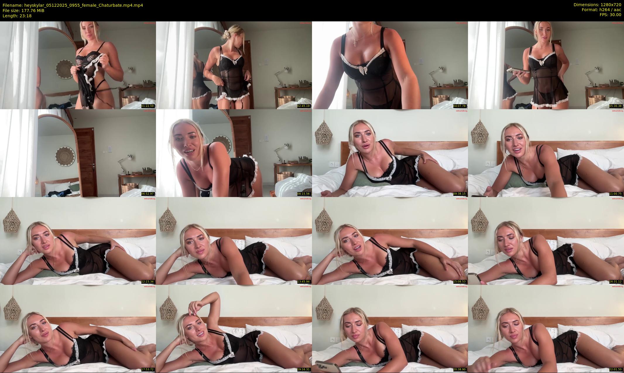 heyskylar — 24 minute Chaturbate female cam show recording, 720p, Dec 5, 2025