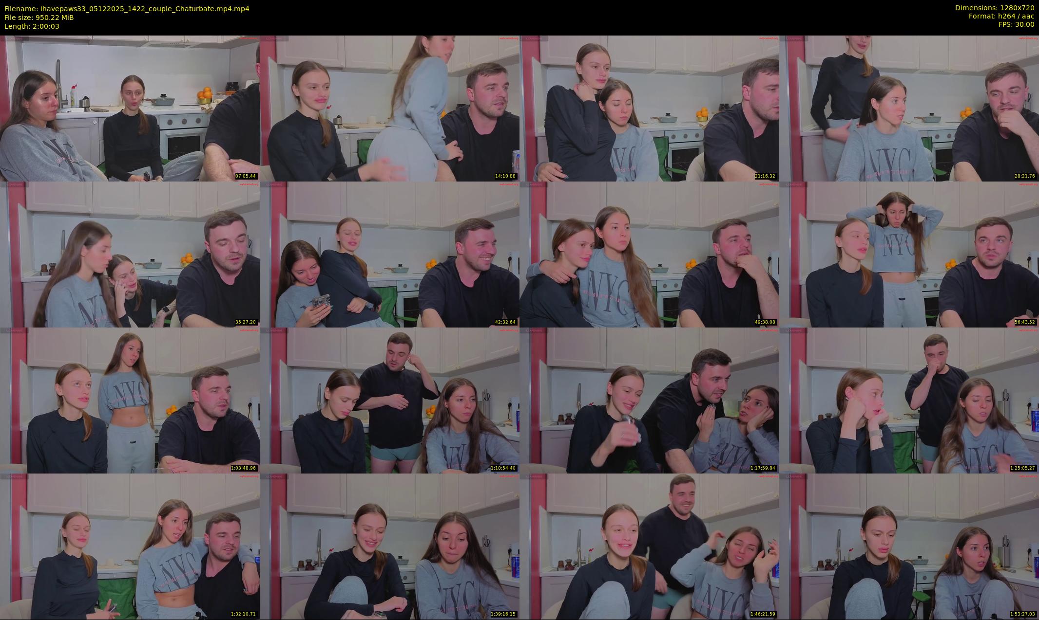 ihavepaws33 — 121 minute Chaturbate couple cam show recording, 720p, Dec 5, 2025