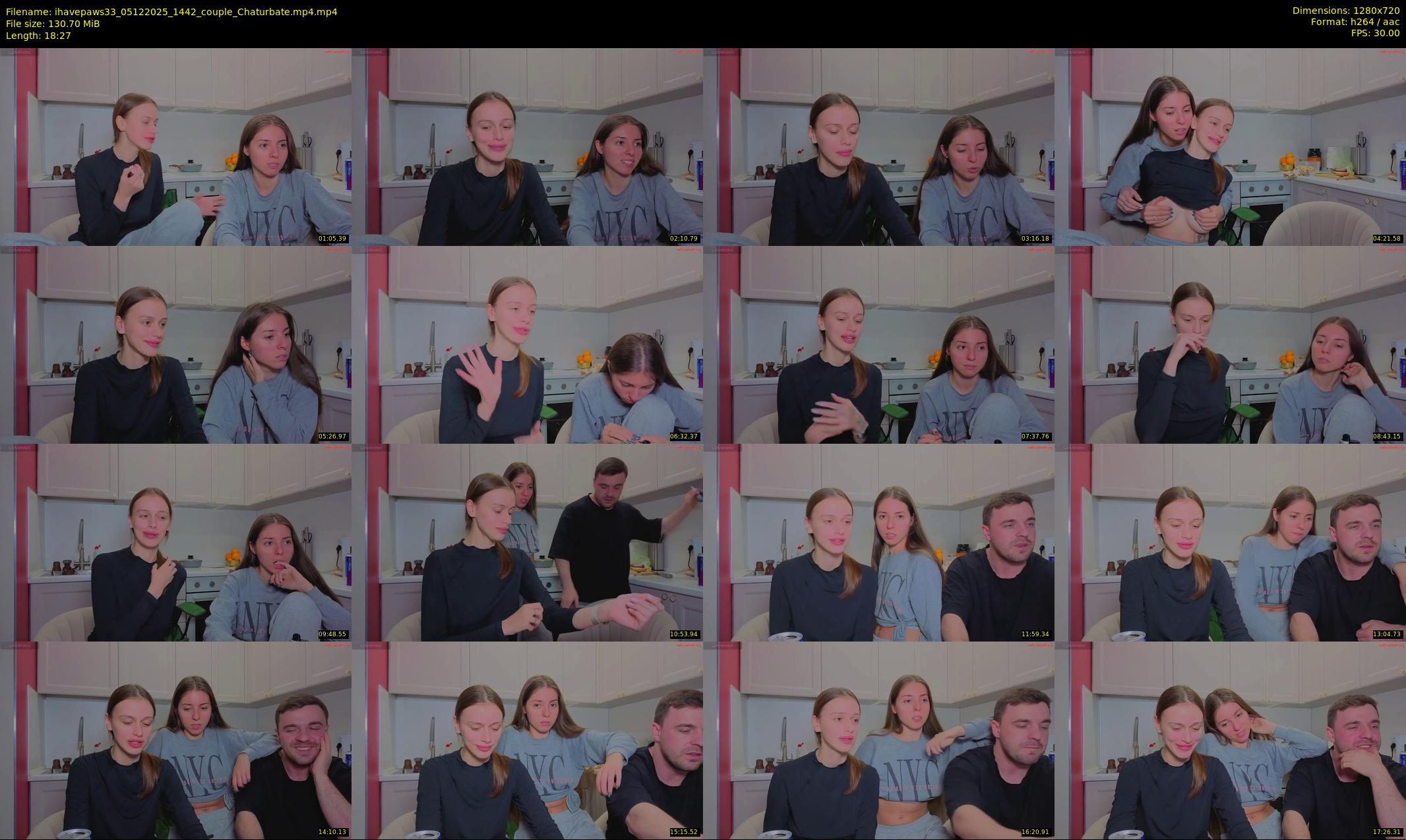 ihavepaws33 — 19 minute Chaturbate couple cam show recording, 720p, Dec 5, 2025