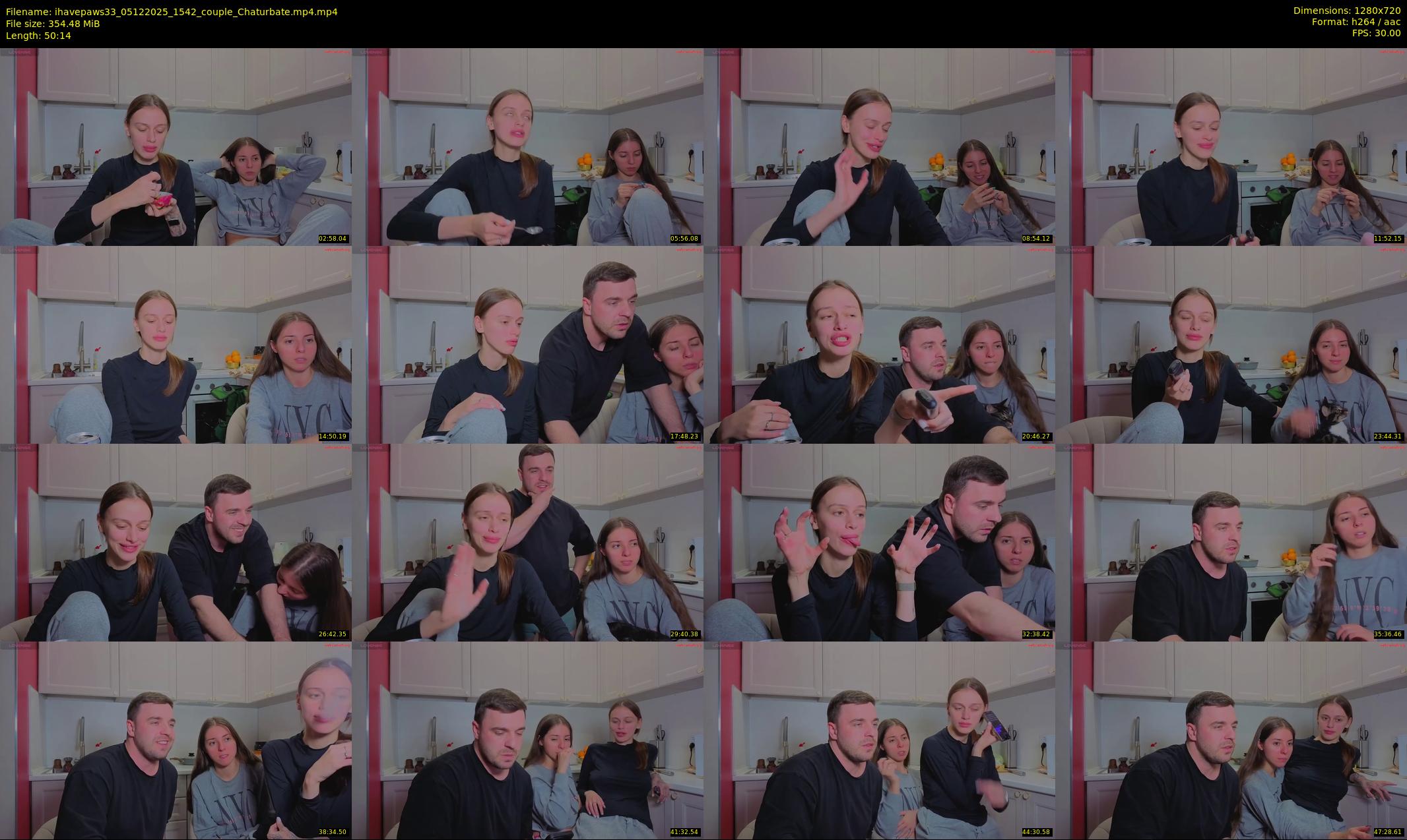 ihavepaws33 — 51 minute Chaturbate couple cam show recording, 720p, Dec 5, 2025
