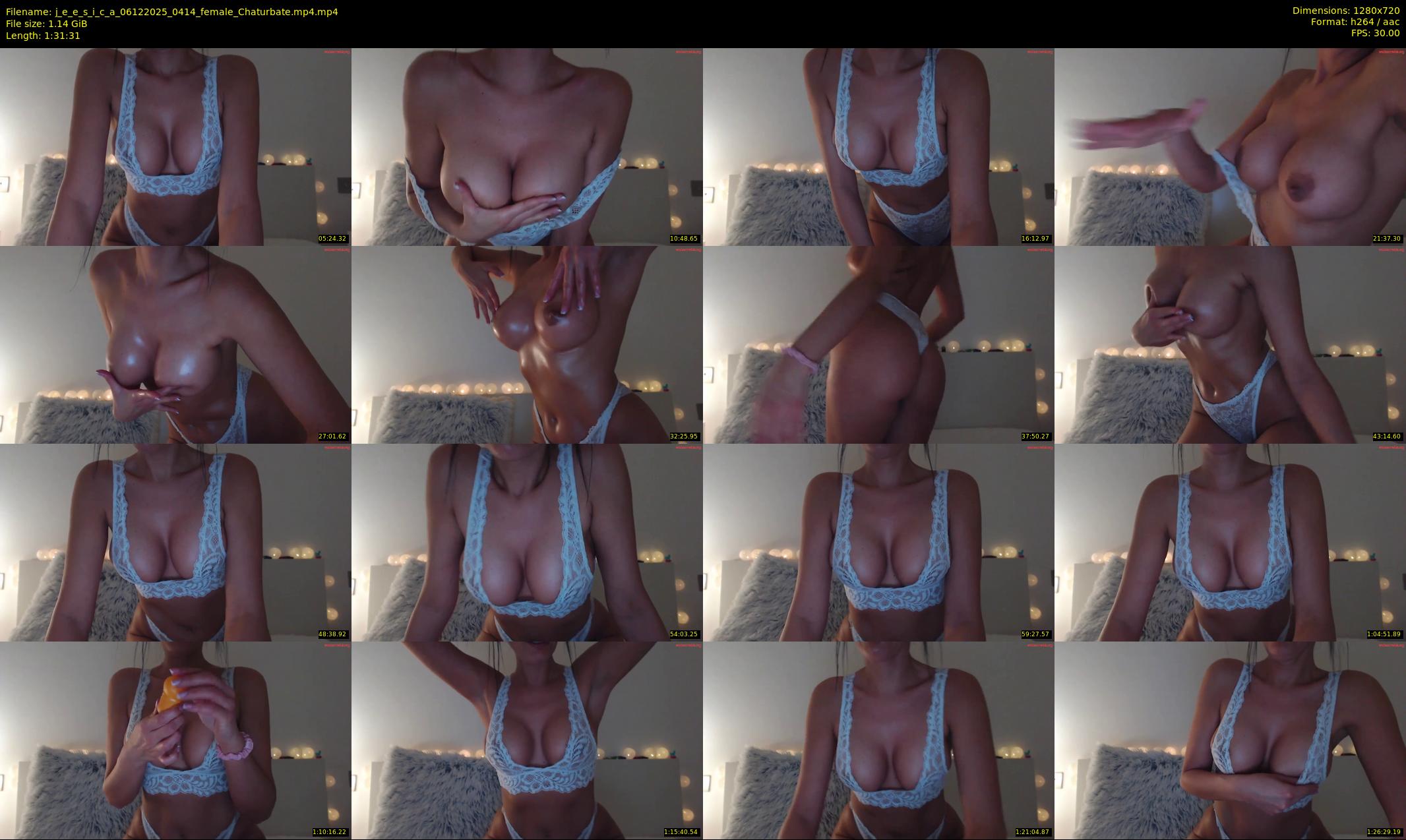 j_e_e_s_i_c_a — 92 minute Chaturbate female cam show recording, 720p, Dec 6, 2025
