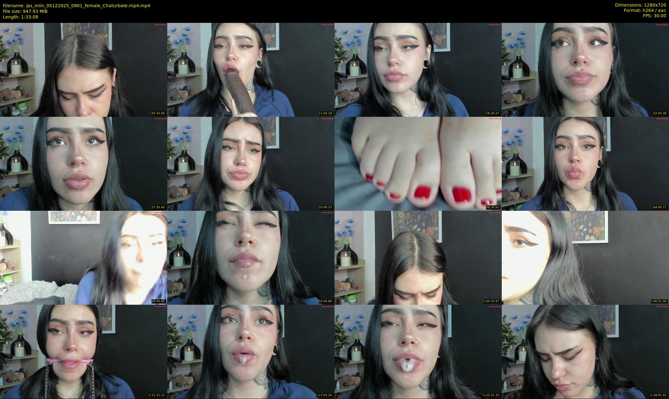jas_miin — 94 minute Chaturbate female cam show recording, 720p, Dec 5, 2025