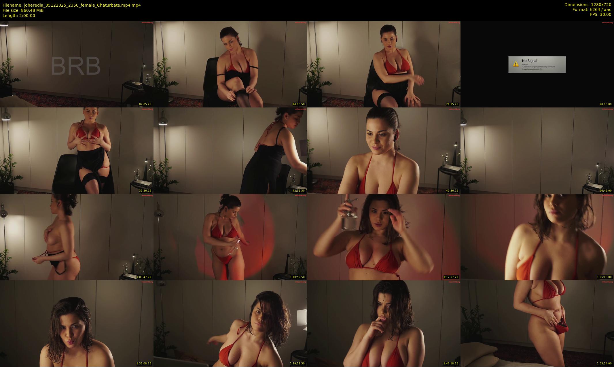 joheredia — 120 minute Chaturbate female cam show recording, 720p, Dec 5, 2025