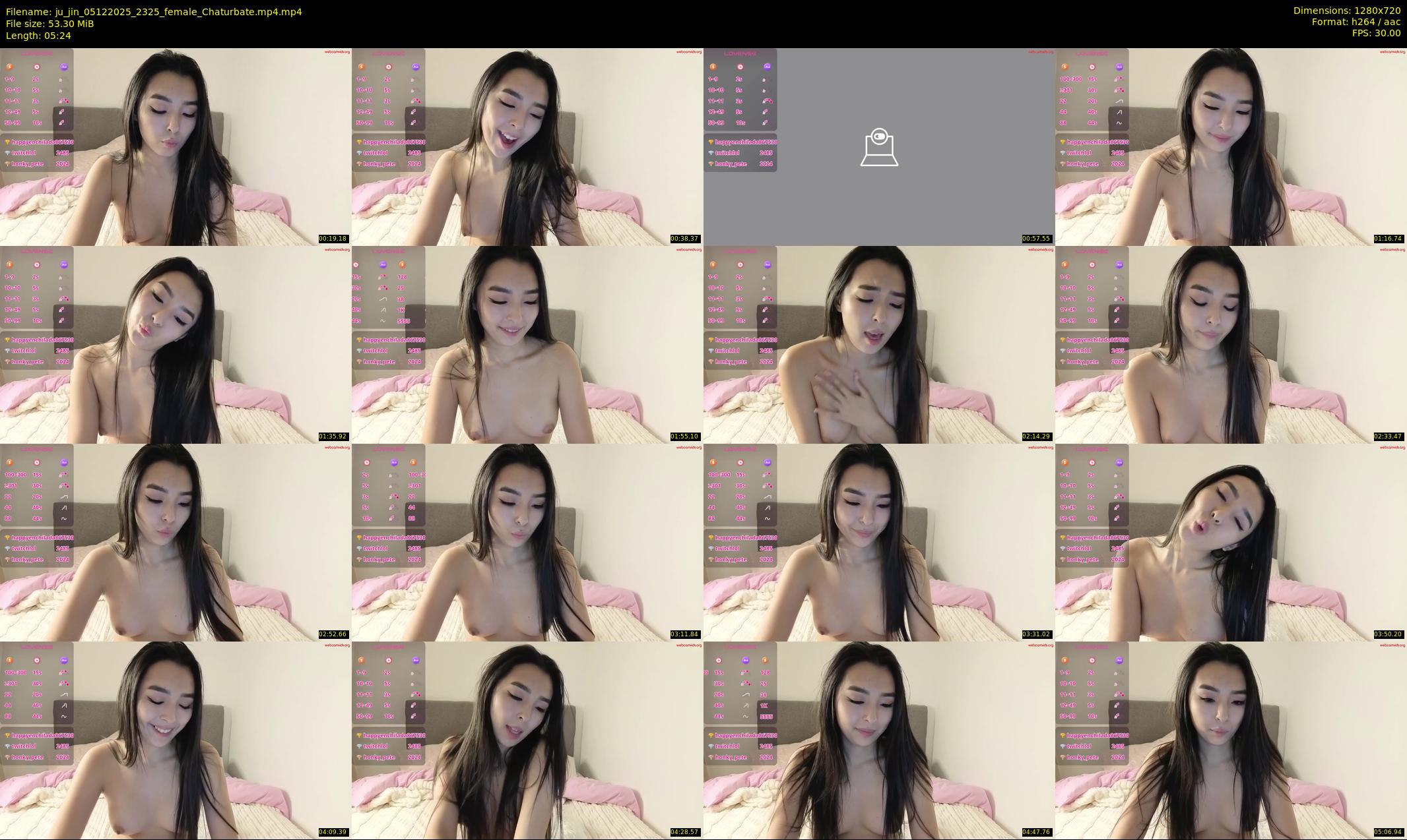 ju_jin — 6 minute Chaturbate female cam show recording, 720p, Dec 5, 2025
