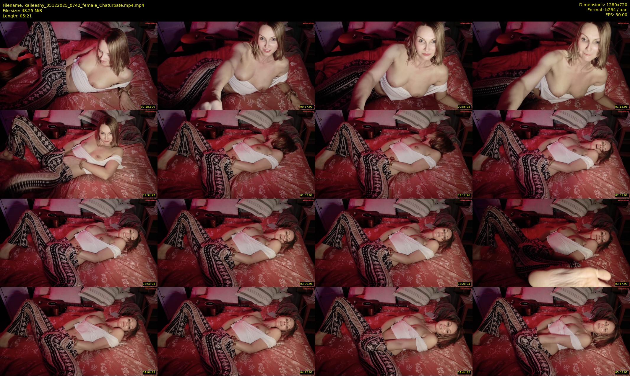 kaileeshy — 6 minute Chaturbate female cam show recording, 720p, Dec 5, 2025
