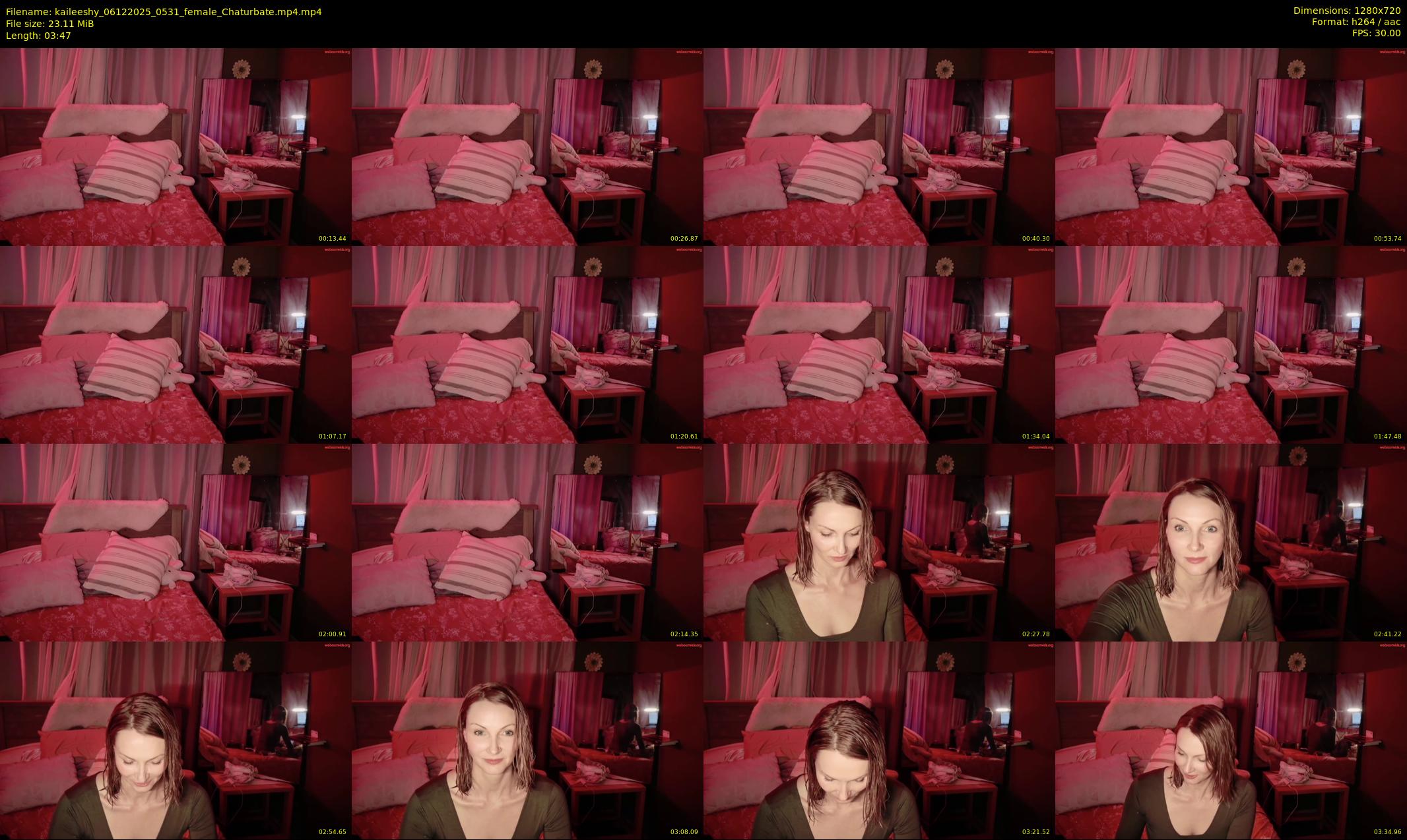 kaileeshy — 4 minute Chaturbate female cam show recording, 720p, Dec 6, 2025