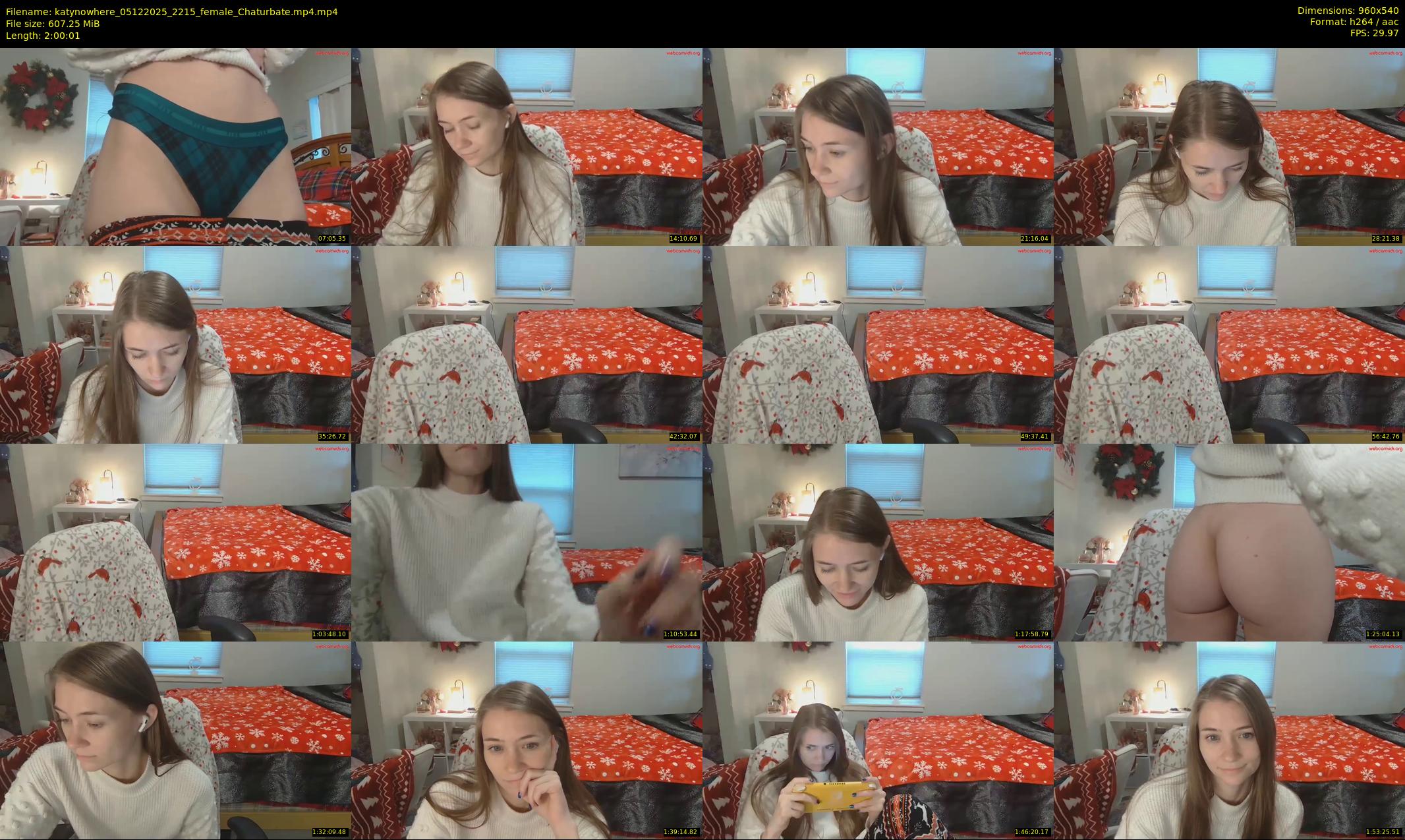 katynowhere — 121 minute Chaturbate female cam show recording, 480p, Dec 5, 2025