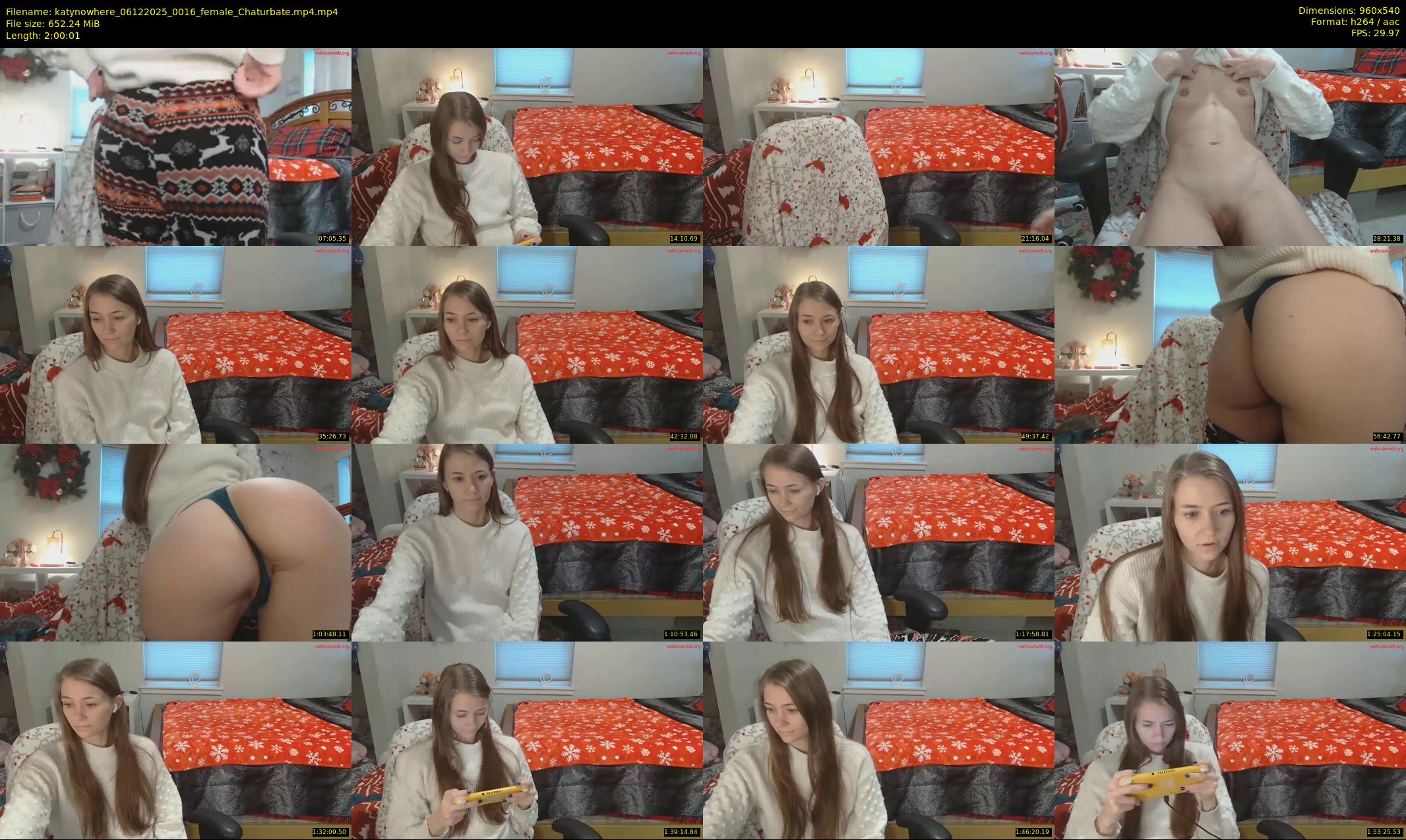 katynowhere — 121 minute Chaturbate female cam show recording, 480p, Dec 6, 2025