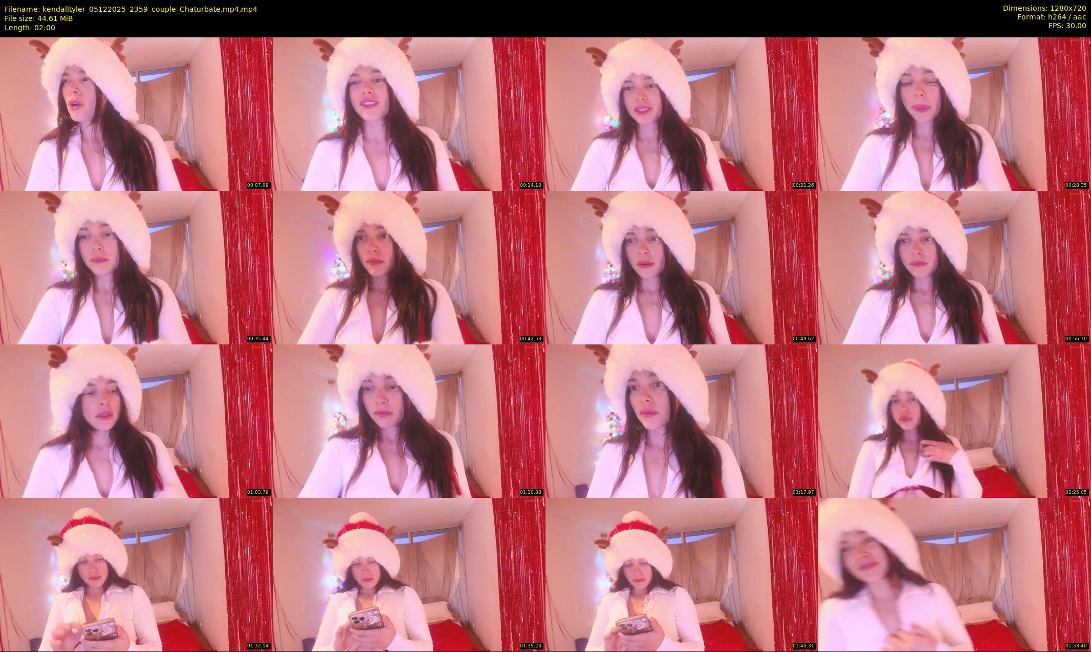 kendalltyler — 2 minute Chaturbate female cam show recording, 720p, Dec 5, 2025
