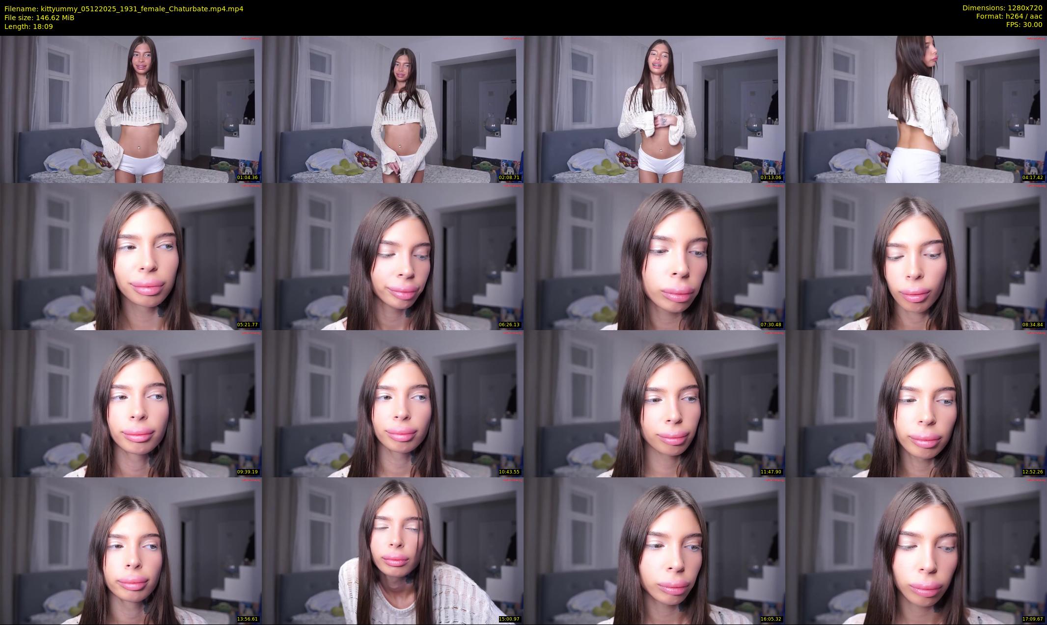 kittyummy — 19 minute Chaturbate female cam show recording, 720p, Dec 5, 2025