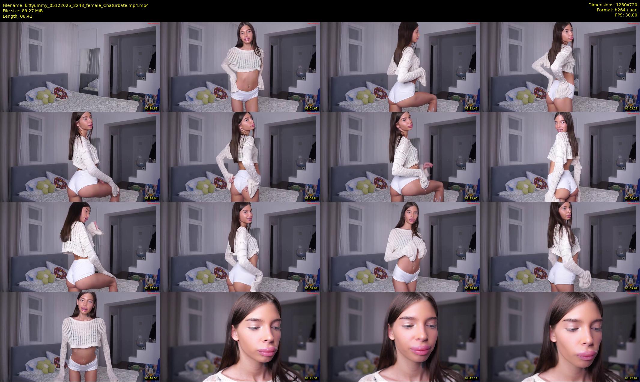 kittyummy — 9 minute Chaturbate female cam show recording, 720p, Dec 5, 2025