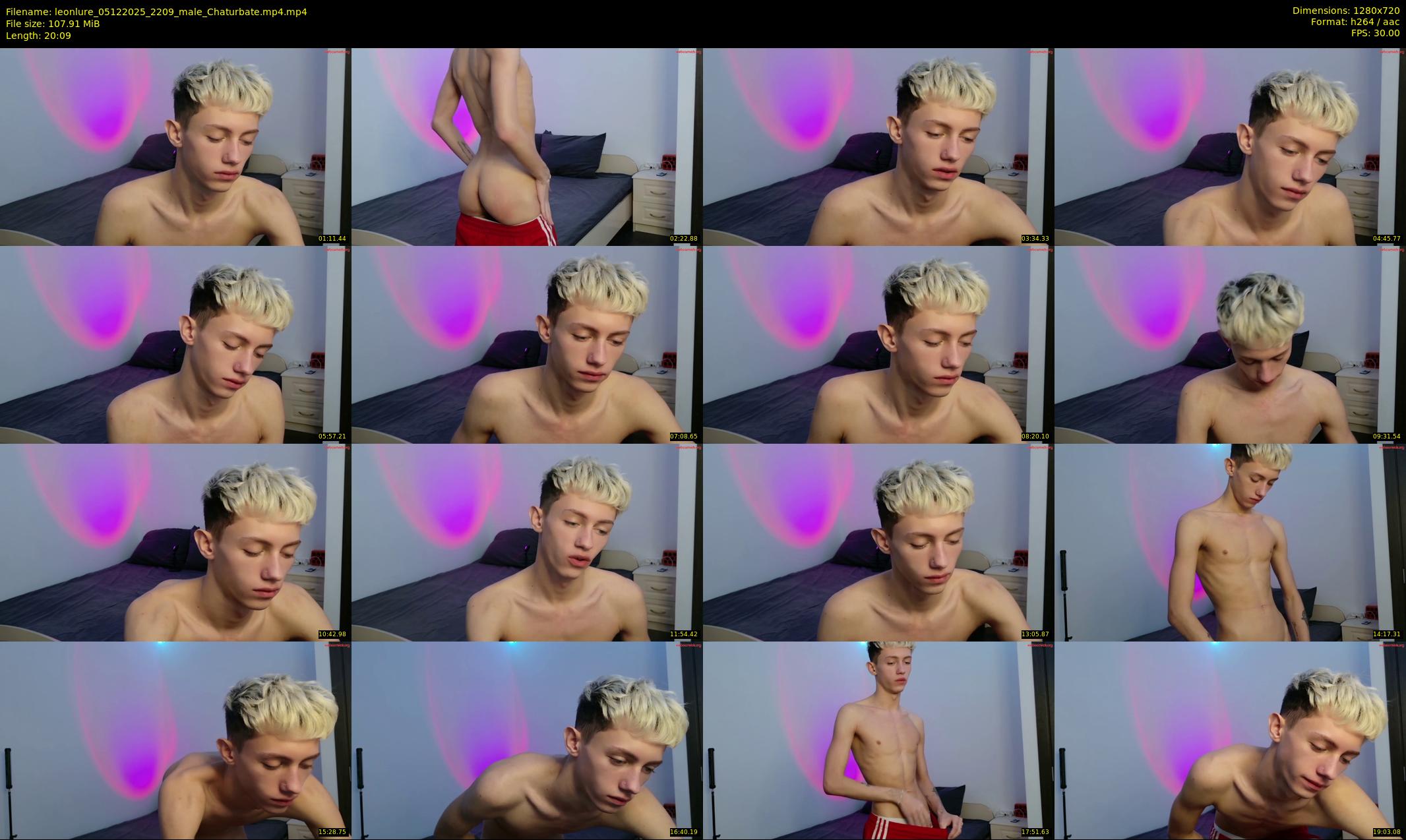 leonlure — 21 minute Chaturbate male cam show recording, 720p, Dec 5, 2025