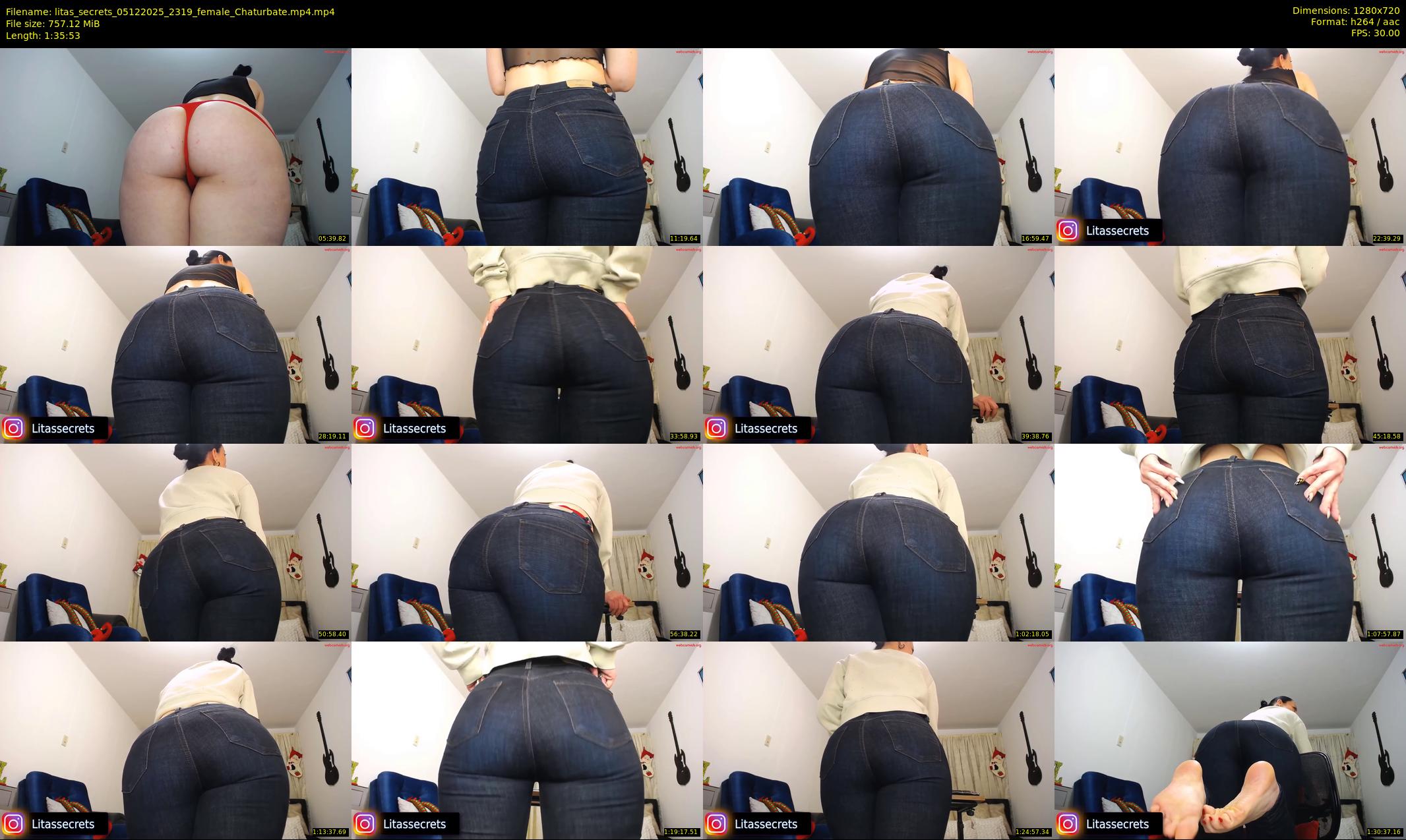 litas_secrets — 96 minute Chaturbate female cam show recording, 720p, Dec 5, 2025