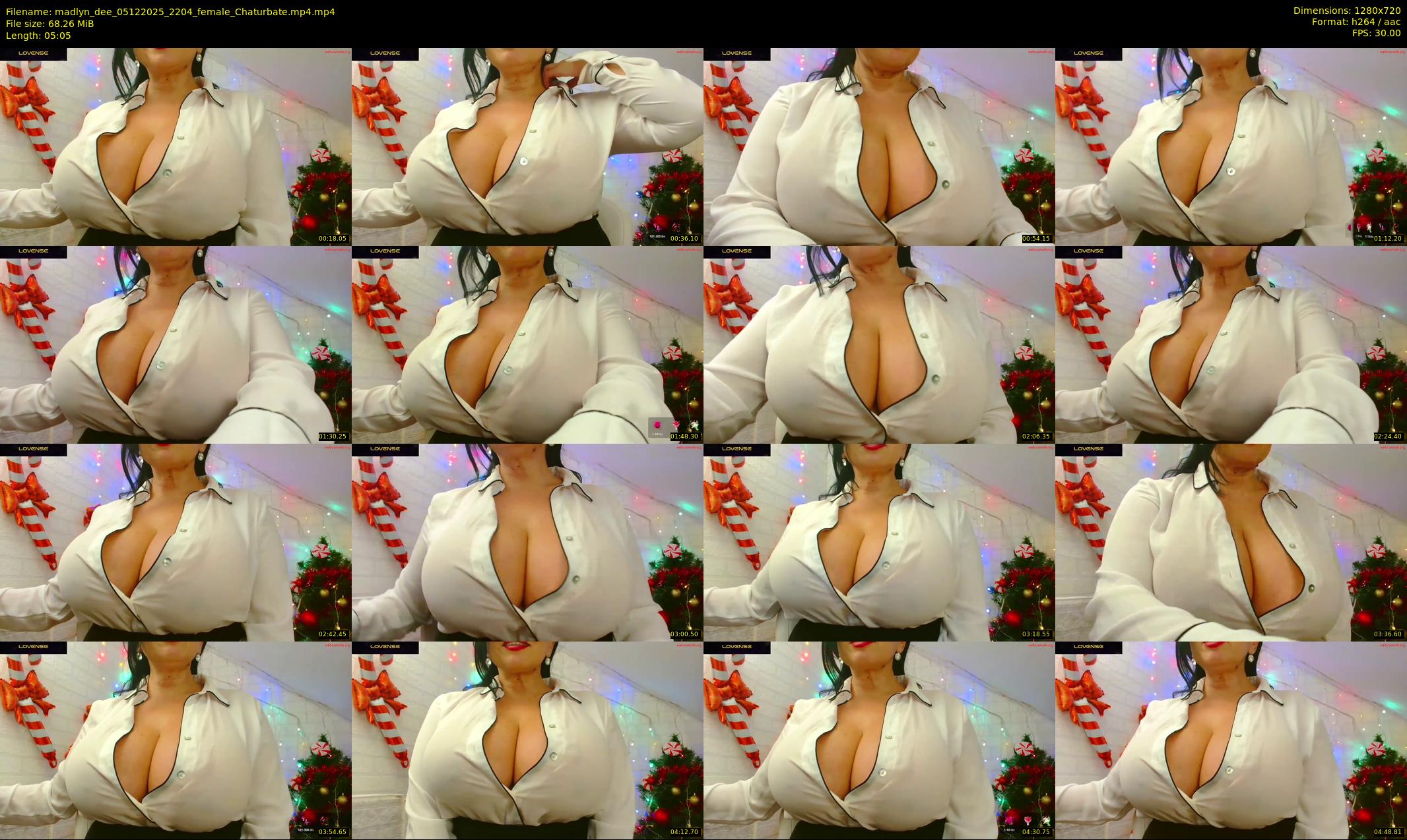 madlyn_dee — 6 minute Chaturbate female cam show recording, 720p, Dec 5, 2025