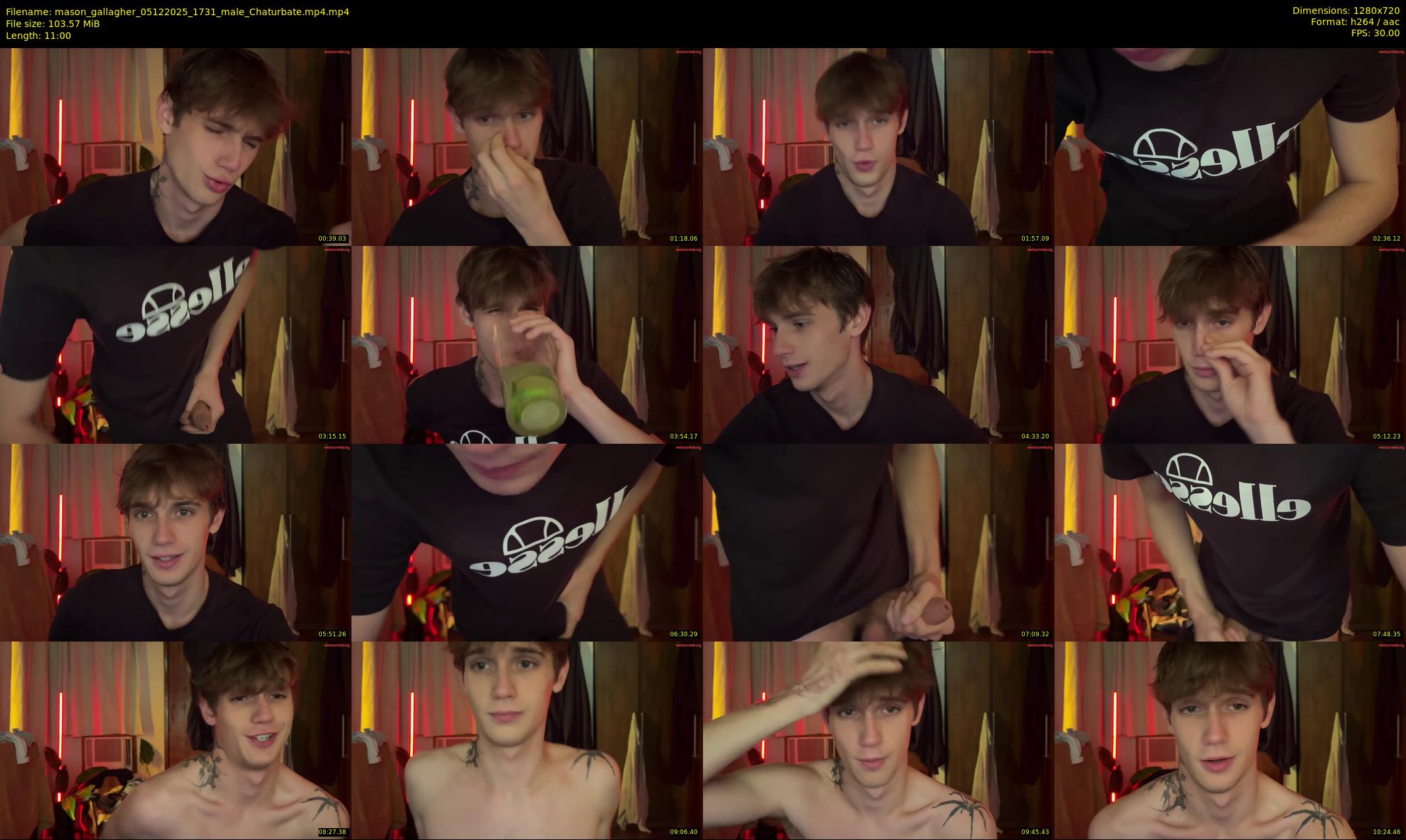 mason_gallagher — 11 minute Chaturbate male cam show recording, 720p, Dec 5, 2025