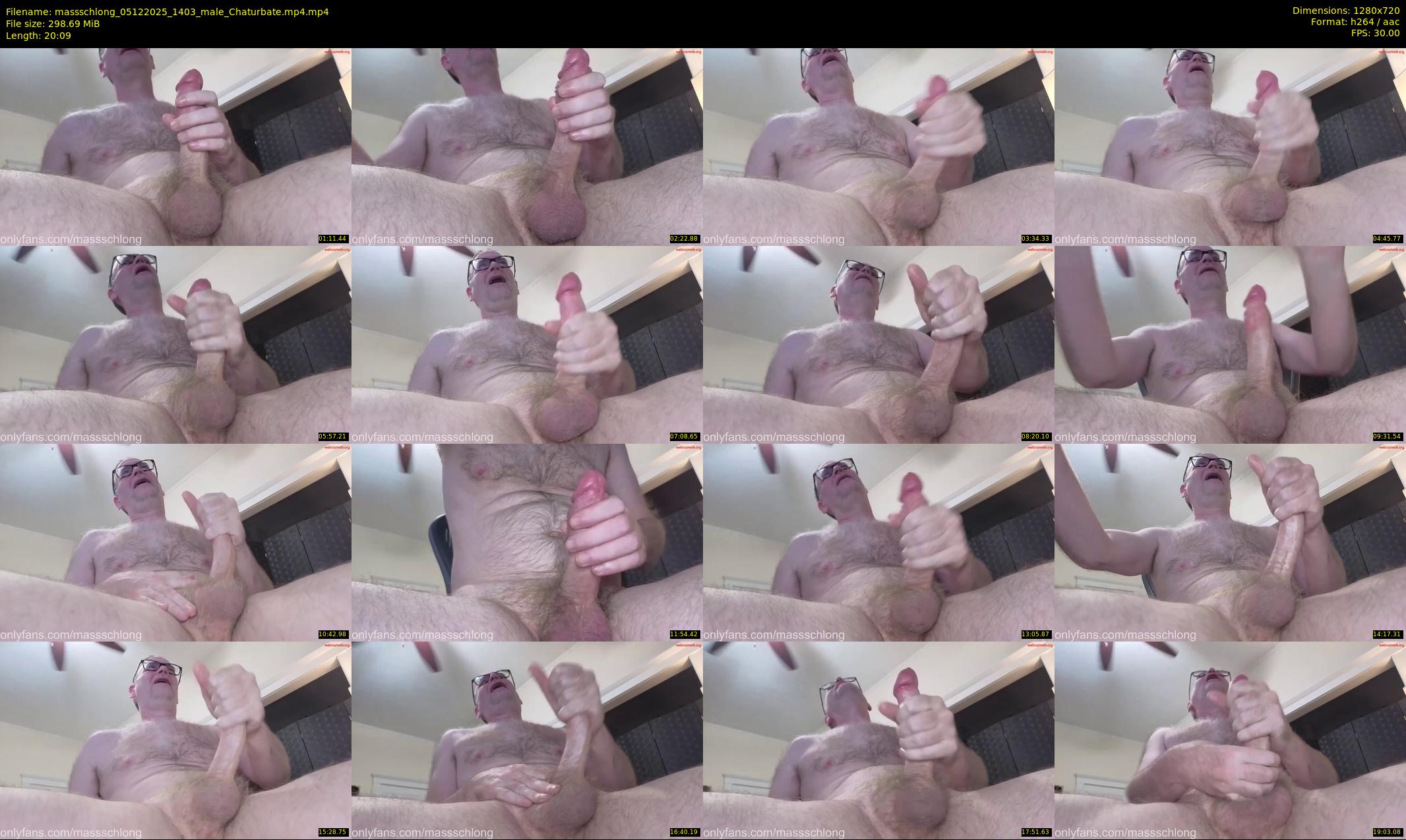 massschlong — 21 minute Chaturbate male cam show recording, 720p, Dec 5, 2025