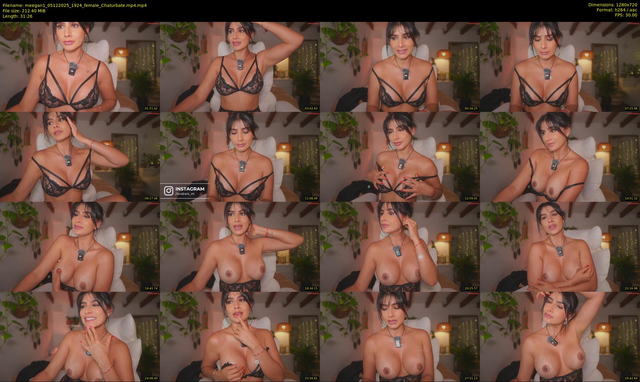 meegan1 — 32 minute Chaturbate female cam show recording, 720p, Dec 5, 2025