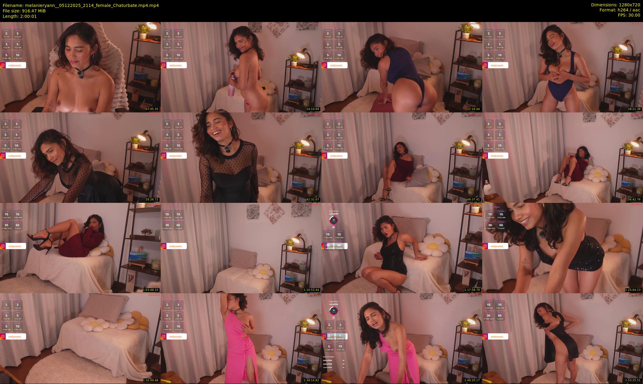 melanieryann_ — 121 minute Chaturbate female cam show recording, 720p, Dec 5, 2025