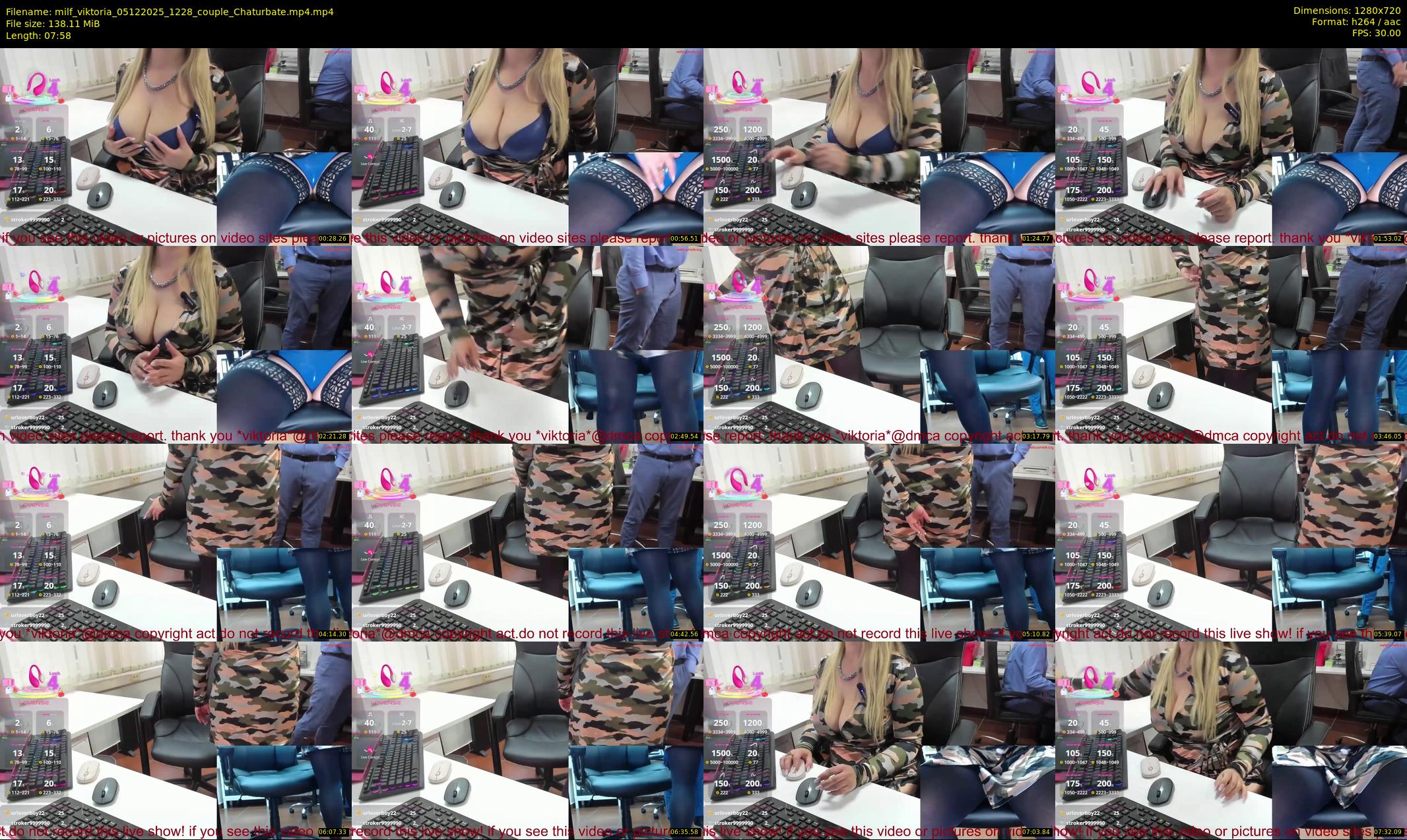 milf_viktoria — 8 minute Chaturbate female cam show recording, 720p, Dec 5, 2025