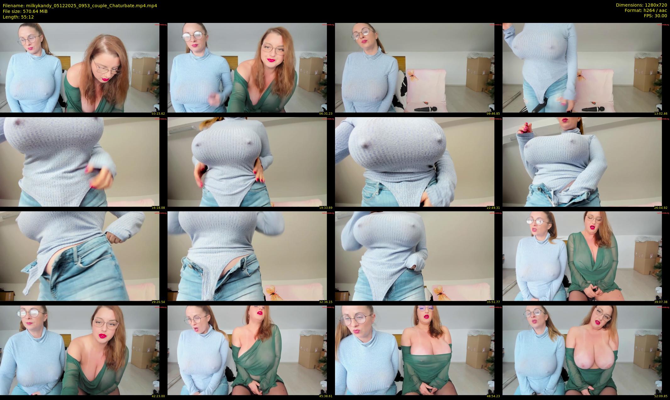 milkykandy — 56 minute Chaturbate female cam show recording, 720p, Dec 5, 2025