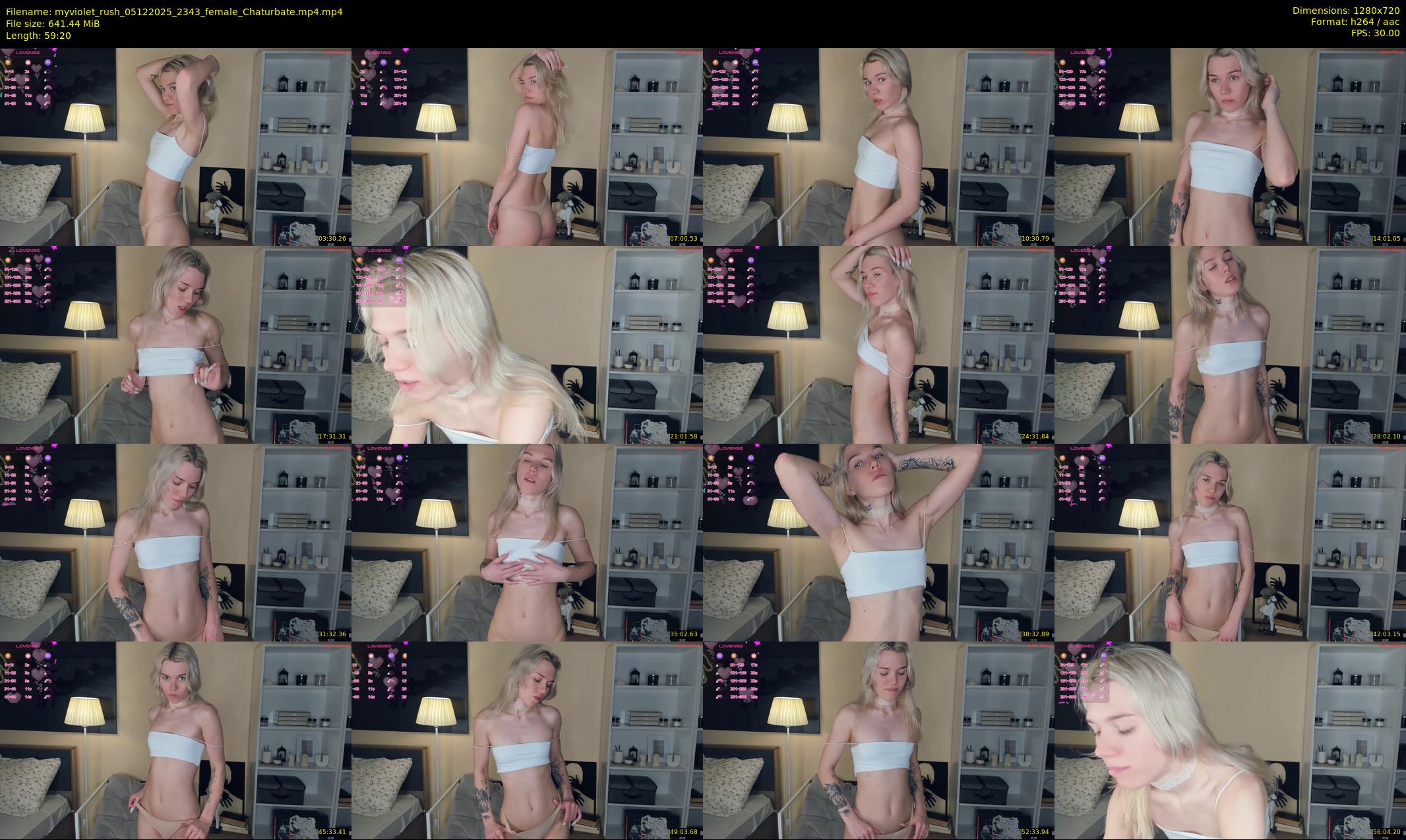 myviolet_rush — 60 minute Chaturbate female cam show recording, 720p, Dec 5, 2025