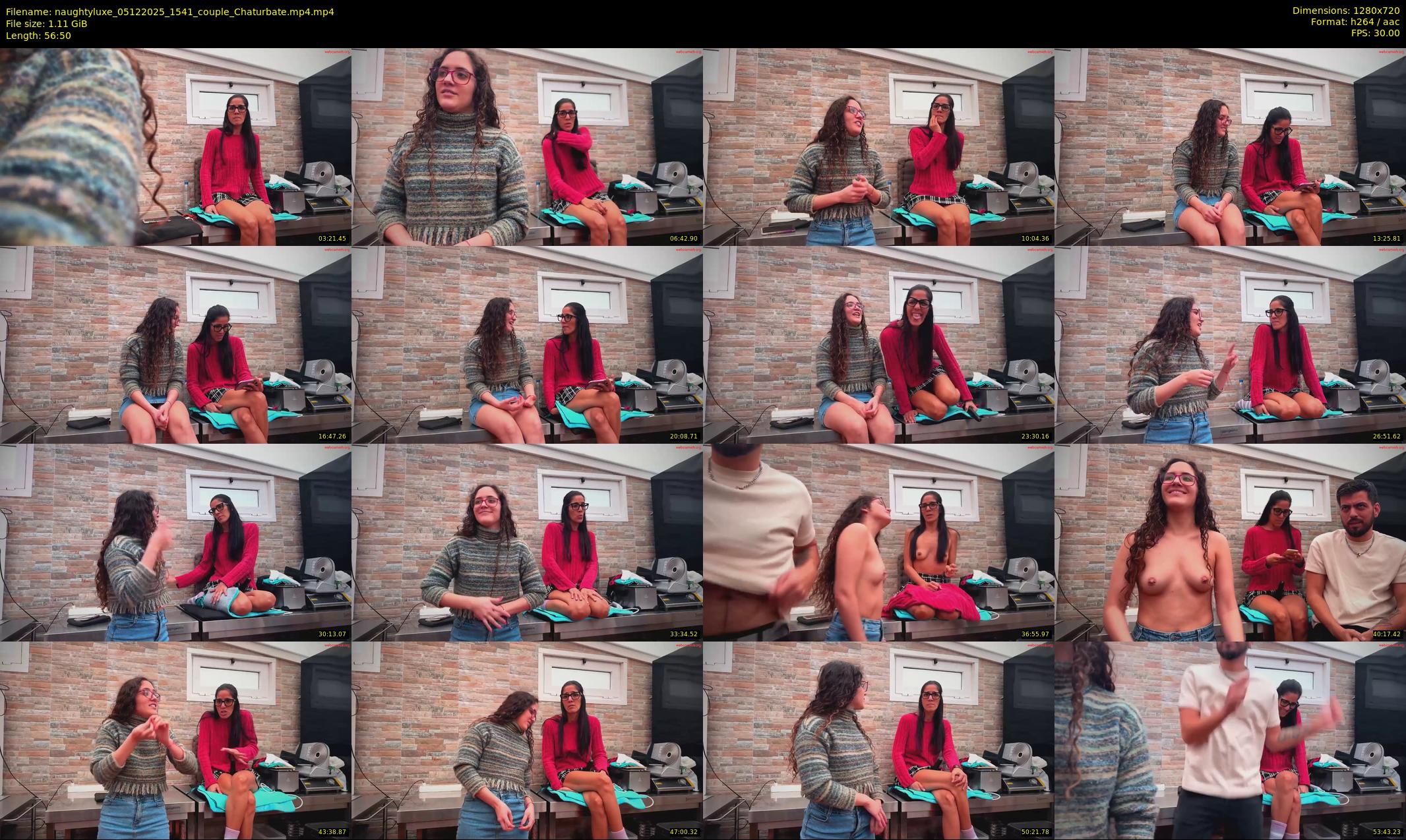 naughtyluxe — 57 minute Chaturbate couple cam show recording, 720p, Dec 5, 2025