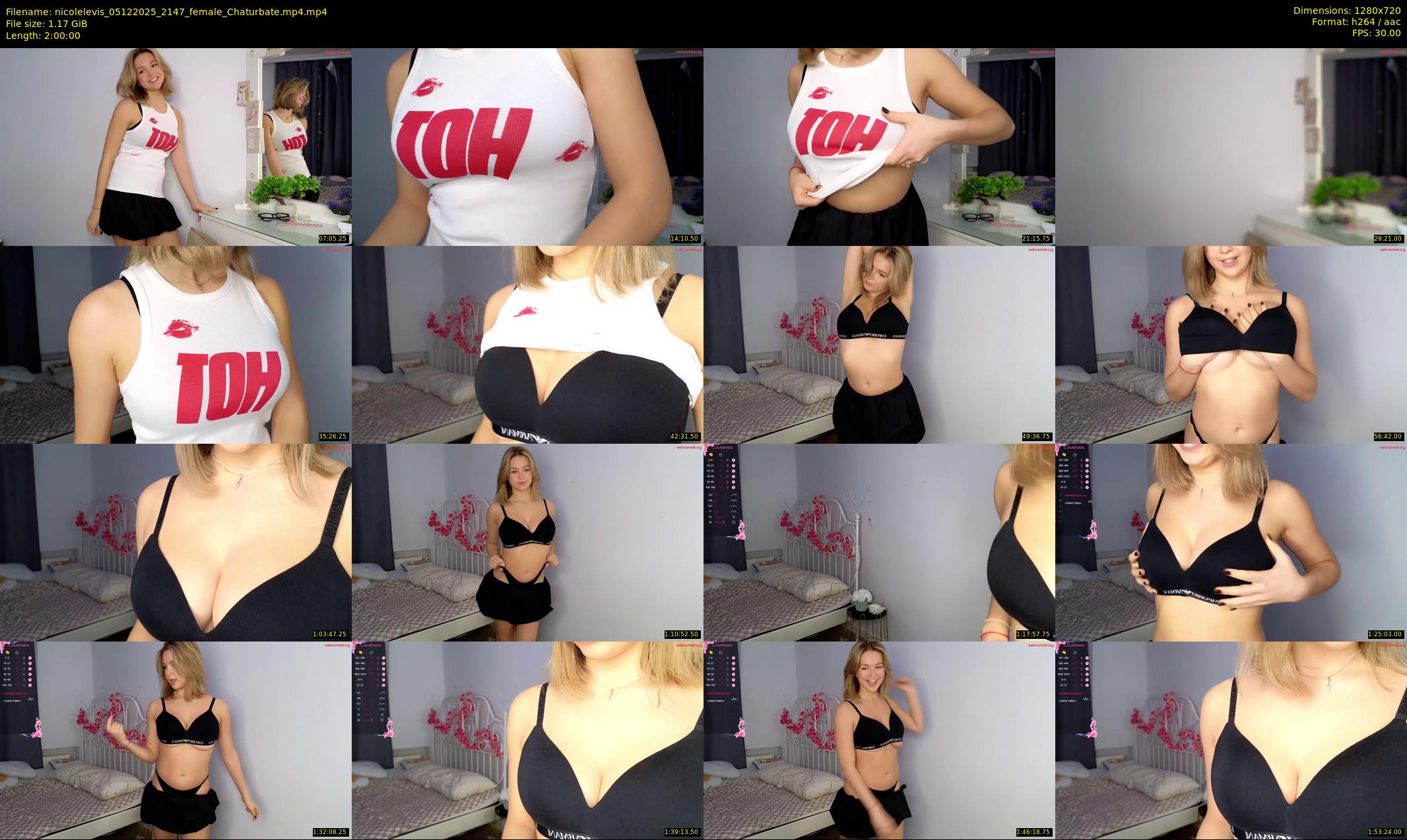 nicolelevis — 120 minute Chaturbate female cam show recording, 720p, Dec 5, 2025