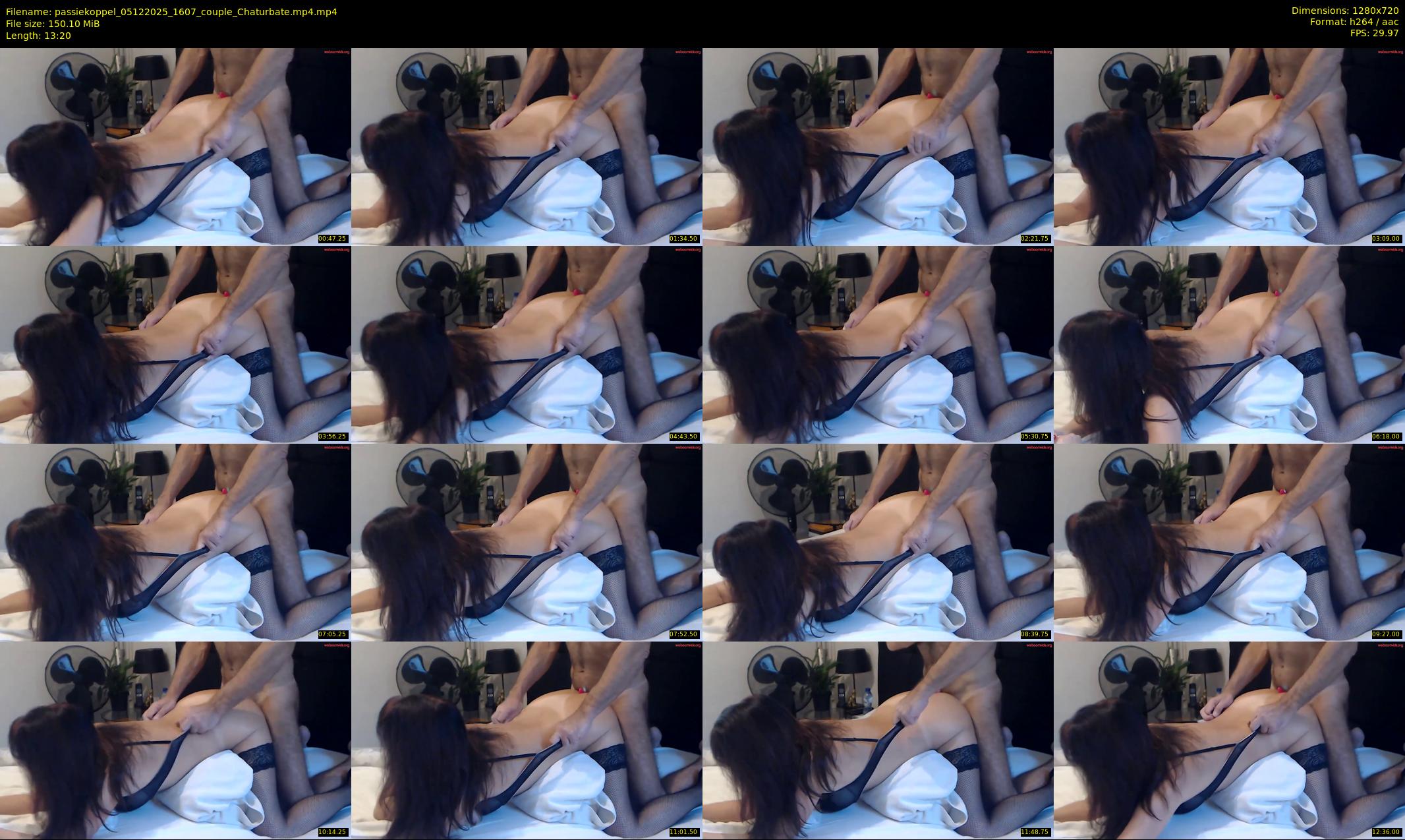 passiekoppel — 14 minute Chaturbate couple cam show recording, 720p, Dec 5, 2025