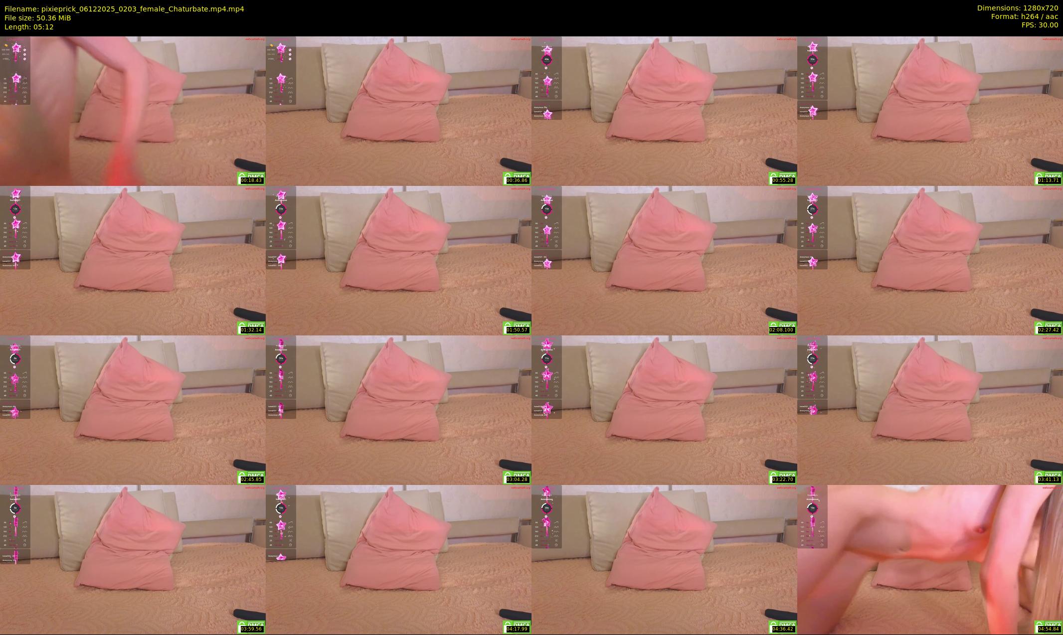 pixieprick — 6 minute Chaturbate couple cam show recording, 720p, Dec 6, 2025