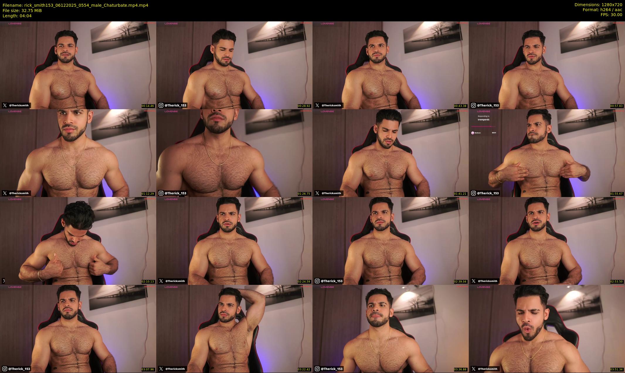 rick_smith153 — 5 minute Chaturbate male cam show recording, 720p, Dec 6, 2025