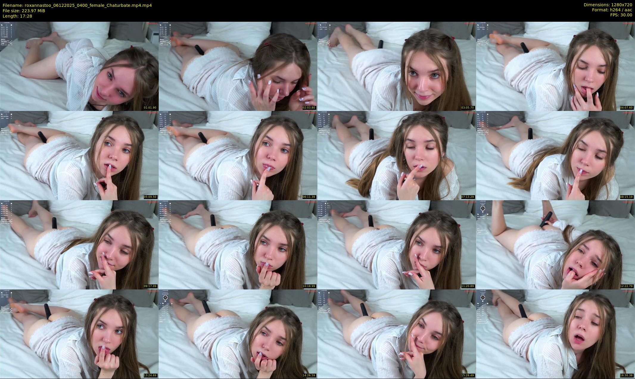 roxannastoo — 18 minute Chaturbate female cam show recording, 720p, Dec 6, 2025
