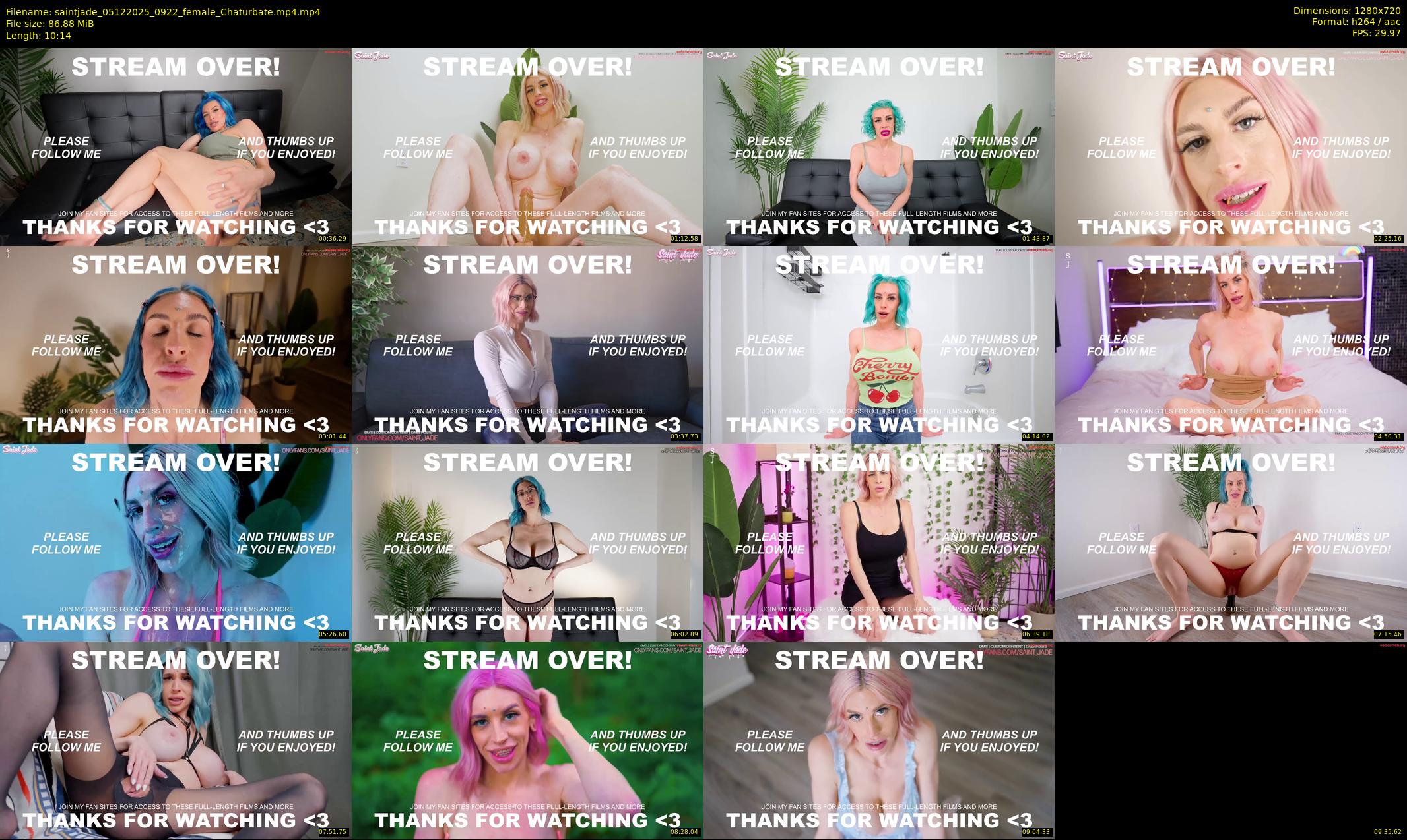 saintjade — 11 minute Chaturbate female cam show recording, 720p, Dec 5, 2025