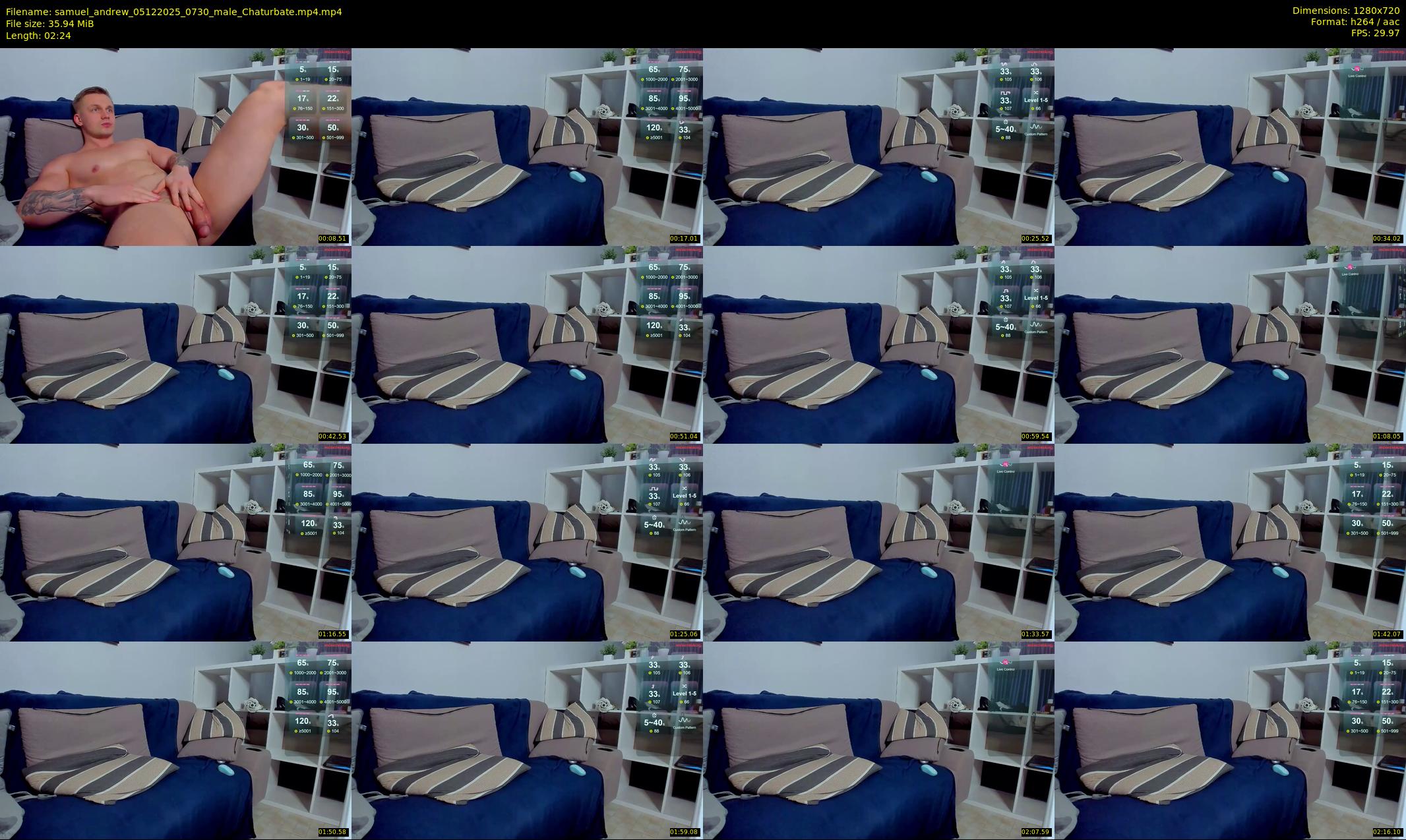 samuel_andrew — 3 minute Chaturbate male cam show recording, 720p, Dec 5, 2025