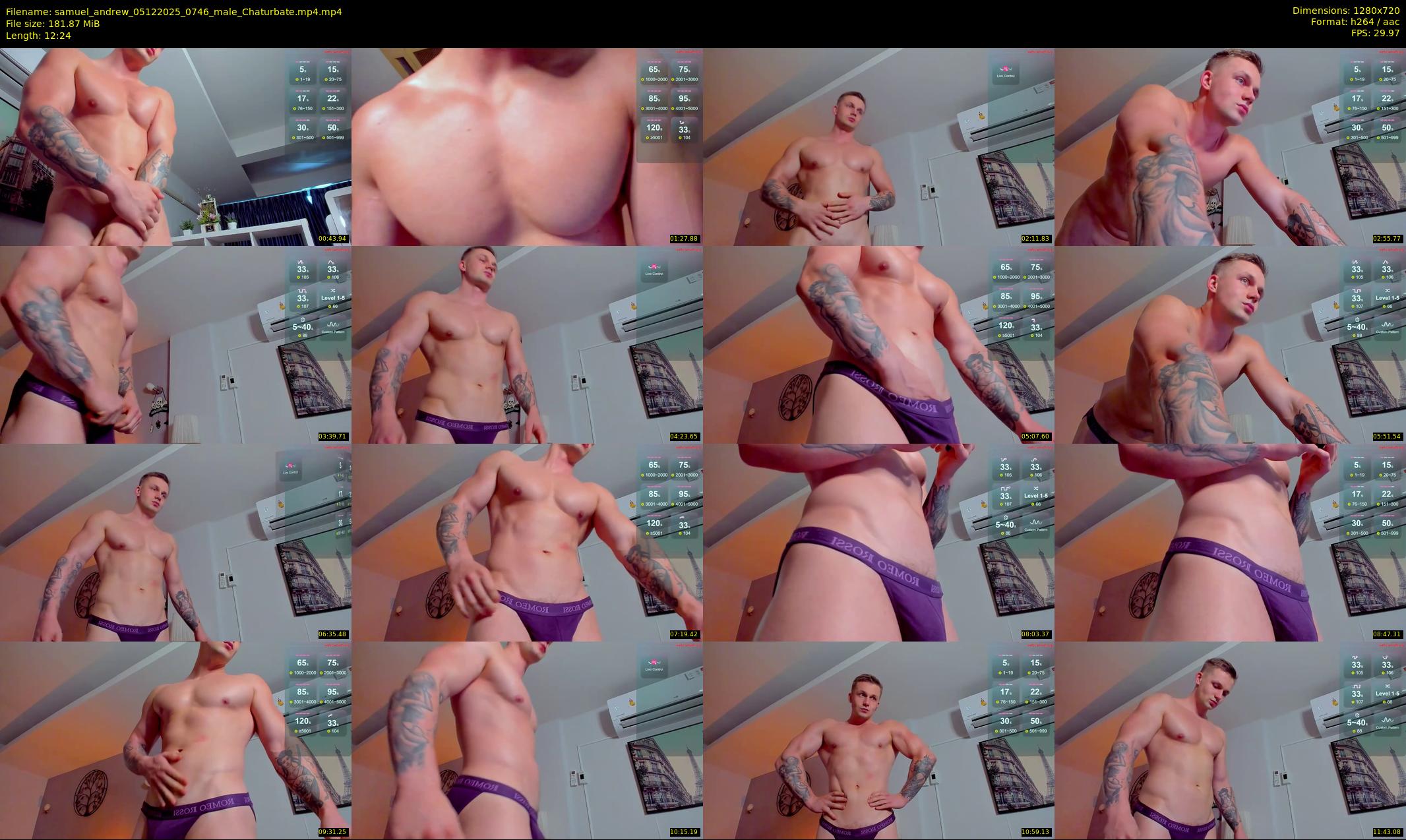 samuel_andrew — 13 minute Chaturbate male cam show recording, 720p, Dec 5, 2025