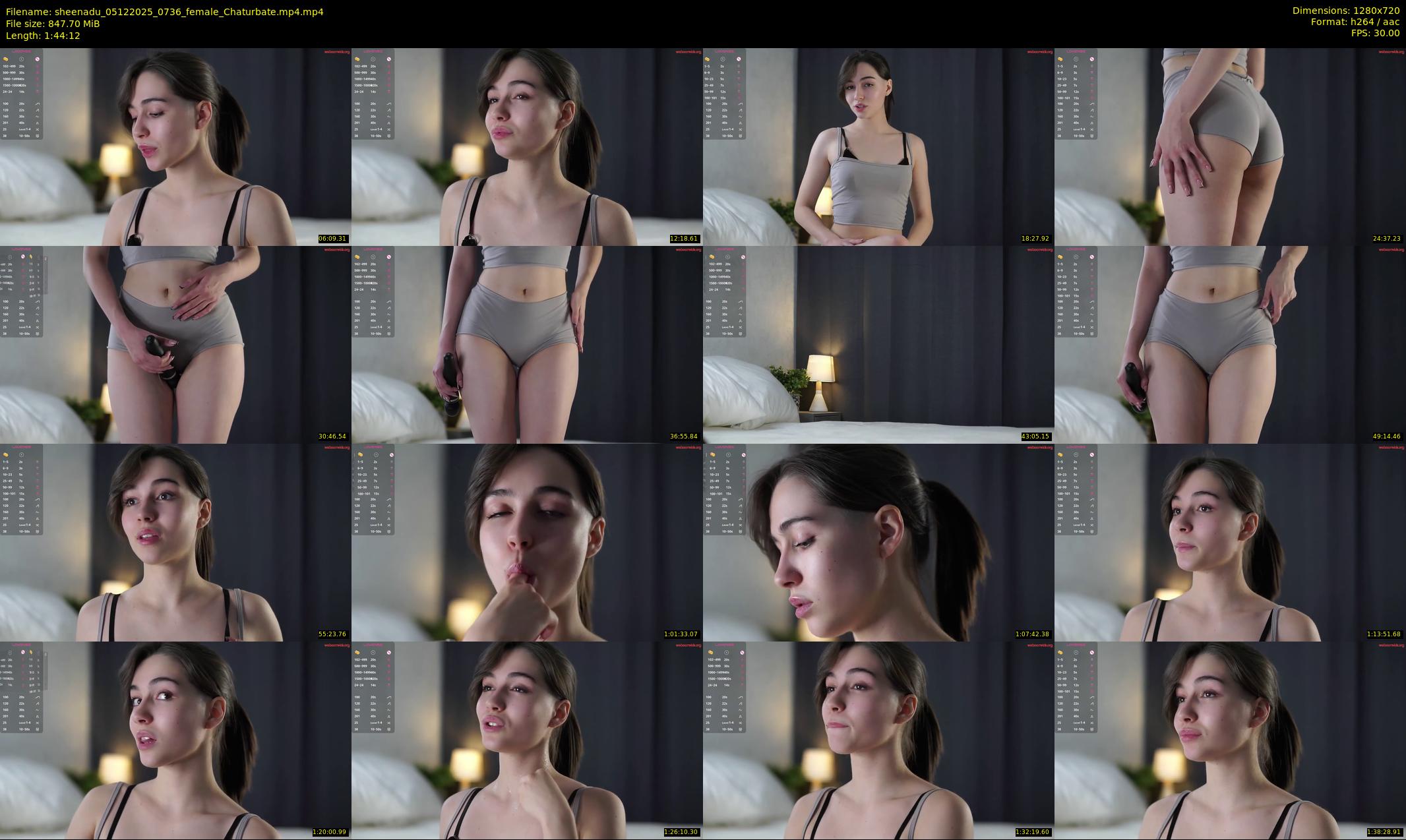 sheenadu — 105 minute Chaturbate female cam show recording, 720p, Dec 5, 2025