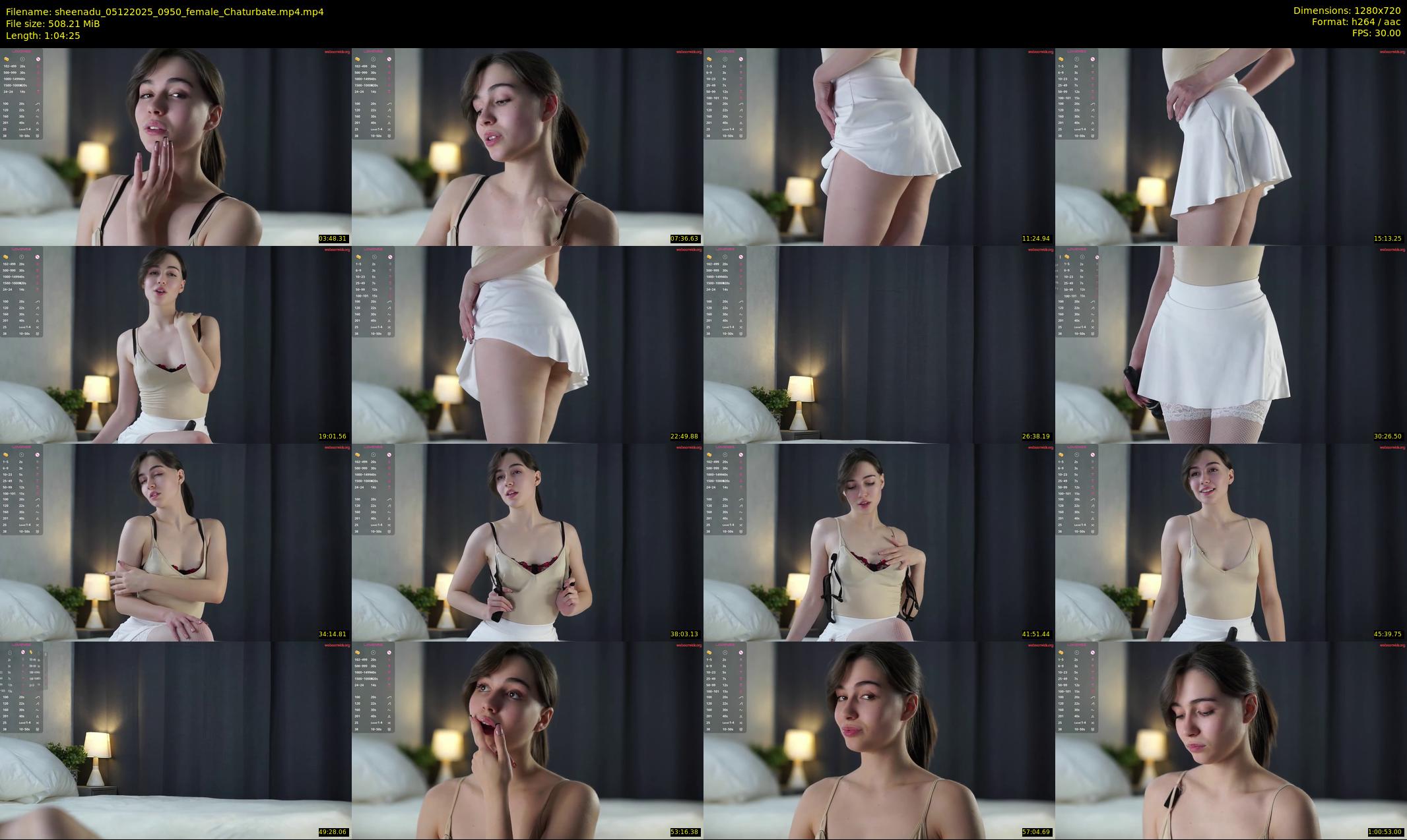 sheenadu — 65 minute Chaturbate female cam show recording, 720p, Dec 5, 2025