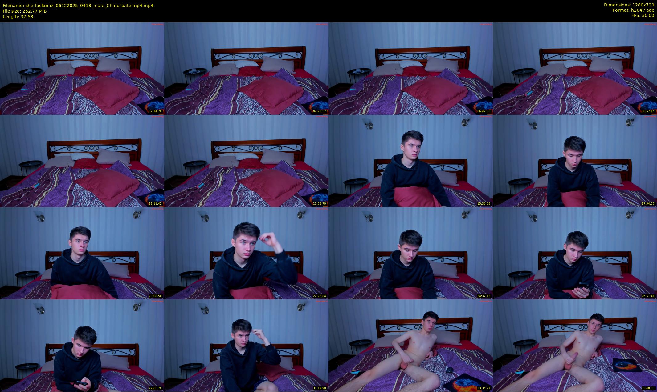 sherlockmax — 38 minute Chaturbate male cam show recording, 720p, Dec 6, 2025