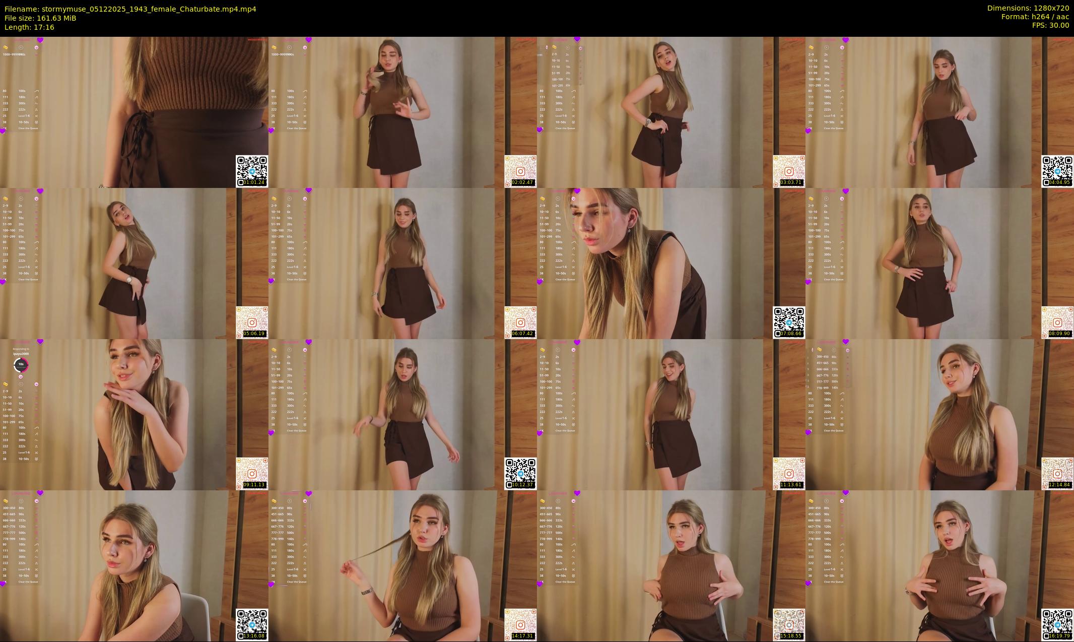 stormymuse — 18 minute Chaturbate female cam show recording, 720p, Dec 5, 2025