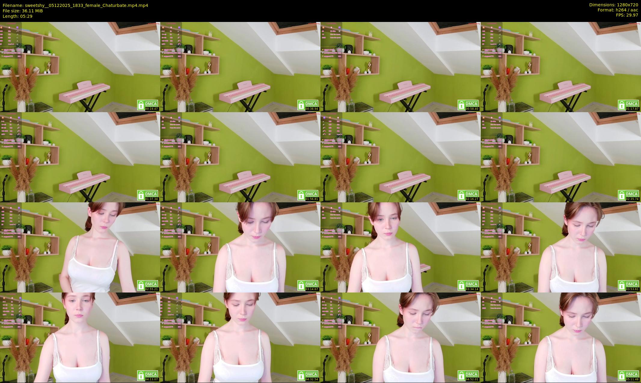 sweetshy_ — 6 minute Chaturbate female cam show recording, 720p, Dec 5, 2025