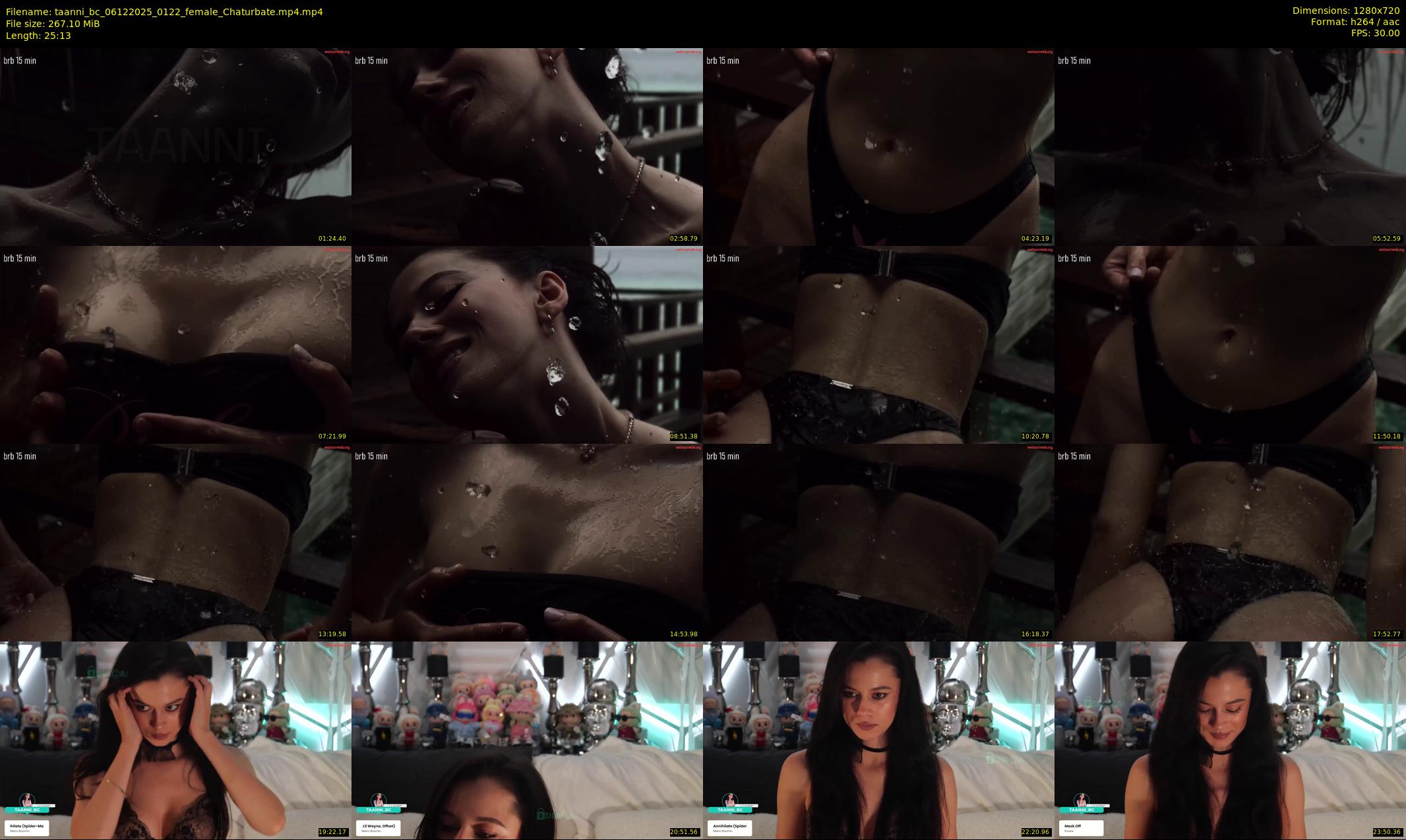 taanni_bc — 26 minute Chaturbate female cam show recording, 720p, Dec 6, 2025