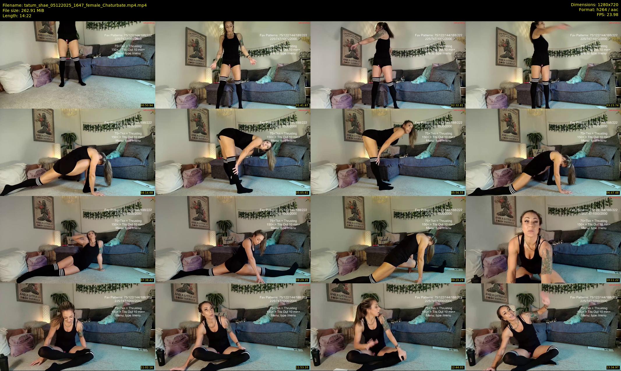 tatum_shae — 15 minute Chaturbate female cam show recording, 720p, Dec 5, 2025
