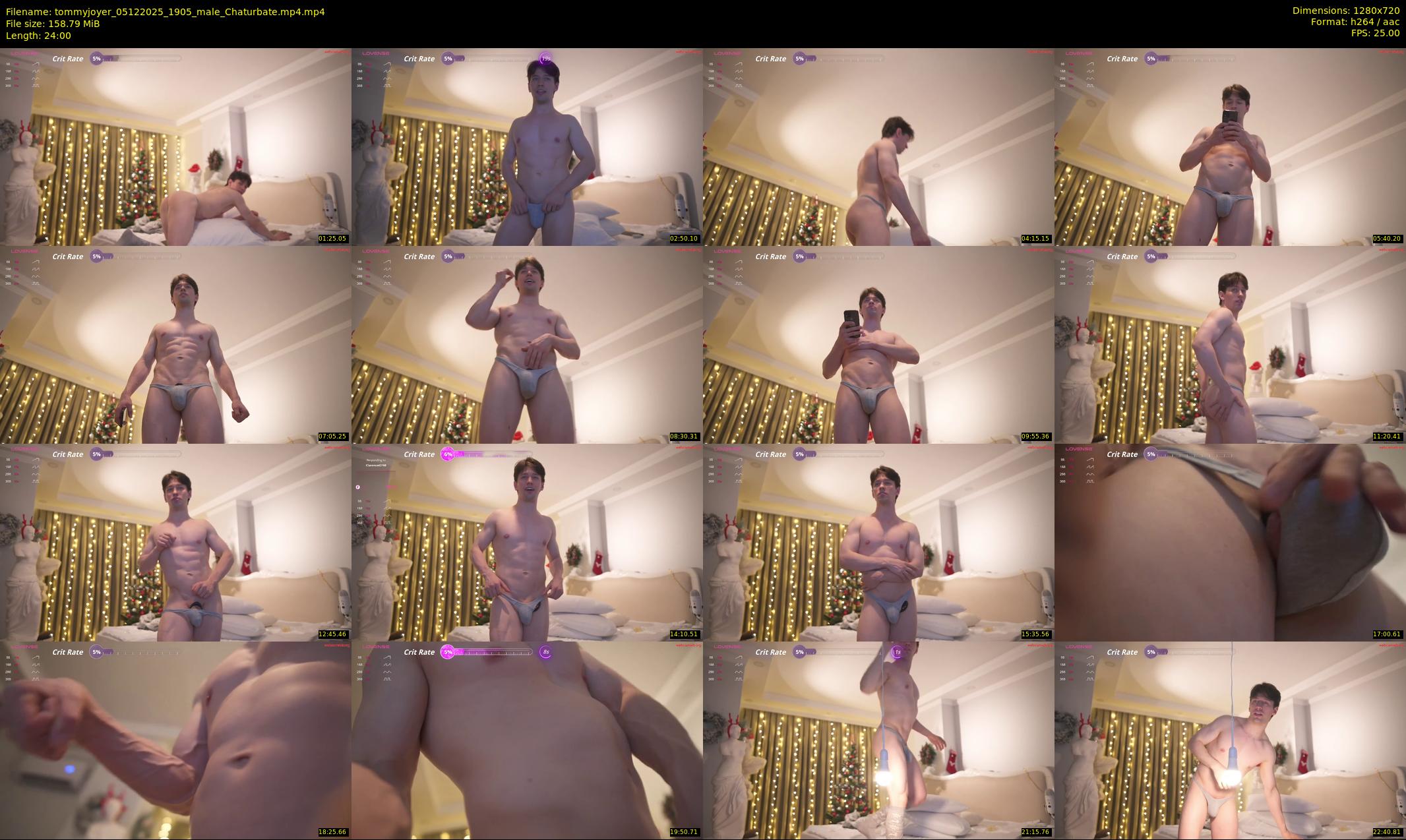 tommyjoyer — 24 minute Chaturbate male cam show recording, 720p, Dec 5, 2025